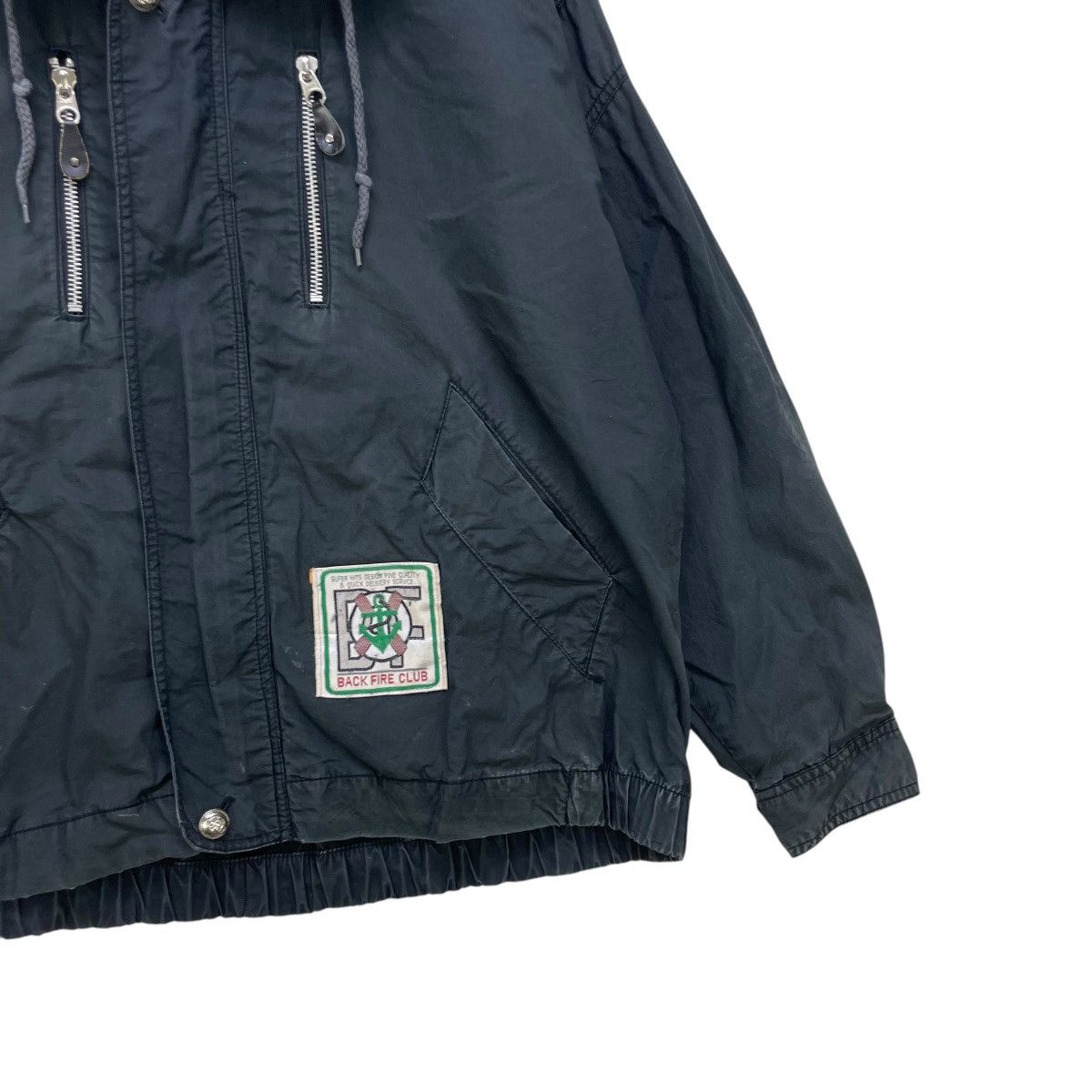 Issey Miyake × Japanese Brand Japanese Brand Back Fire Club Jacket Size US M / EU 48-50 / 2 - 5 Thumbnail