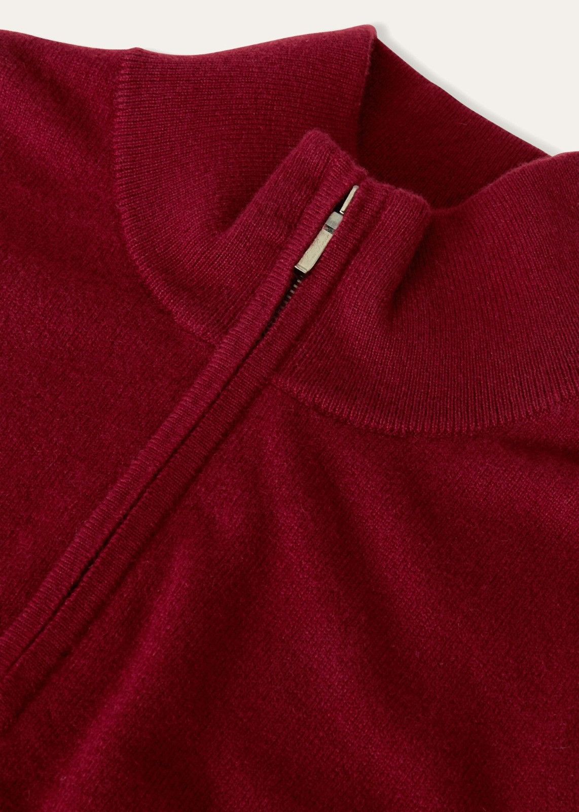 Loro Piana o1srvl11e1224 Baby Cashmere Half Zip Sweater in Red Size US M / EU 48-50 / 2 - 3 Thumbnail