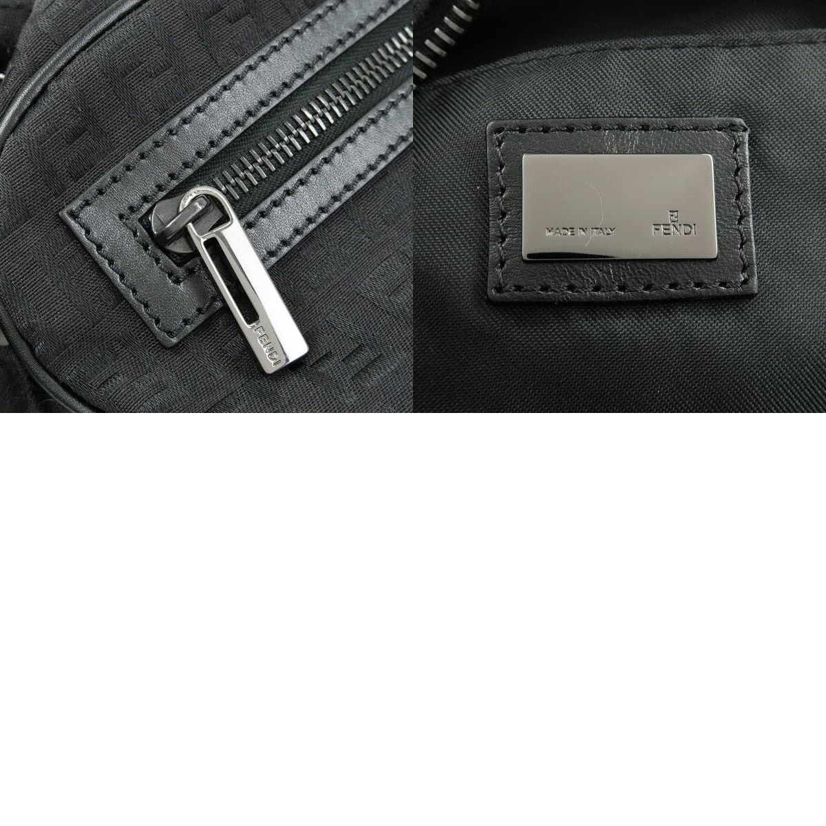 Fendi Fendi Zucchino Belt Bag Black Size ONE SIZE - 8 Thumbnail