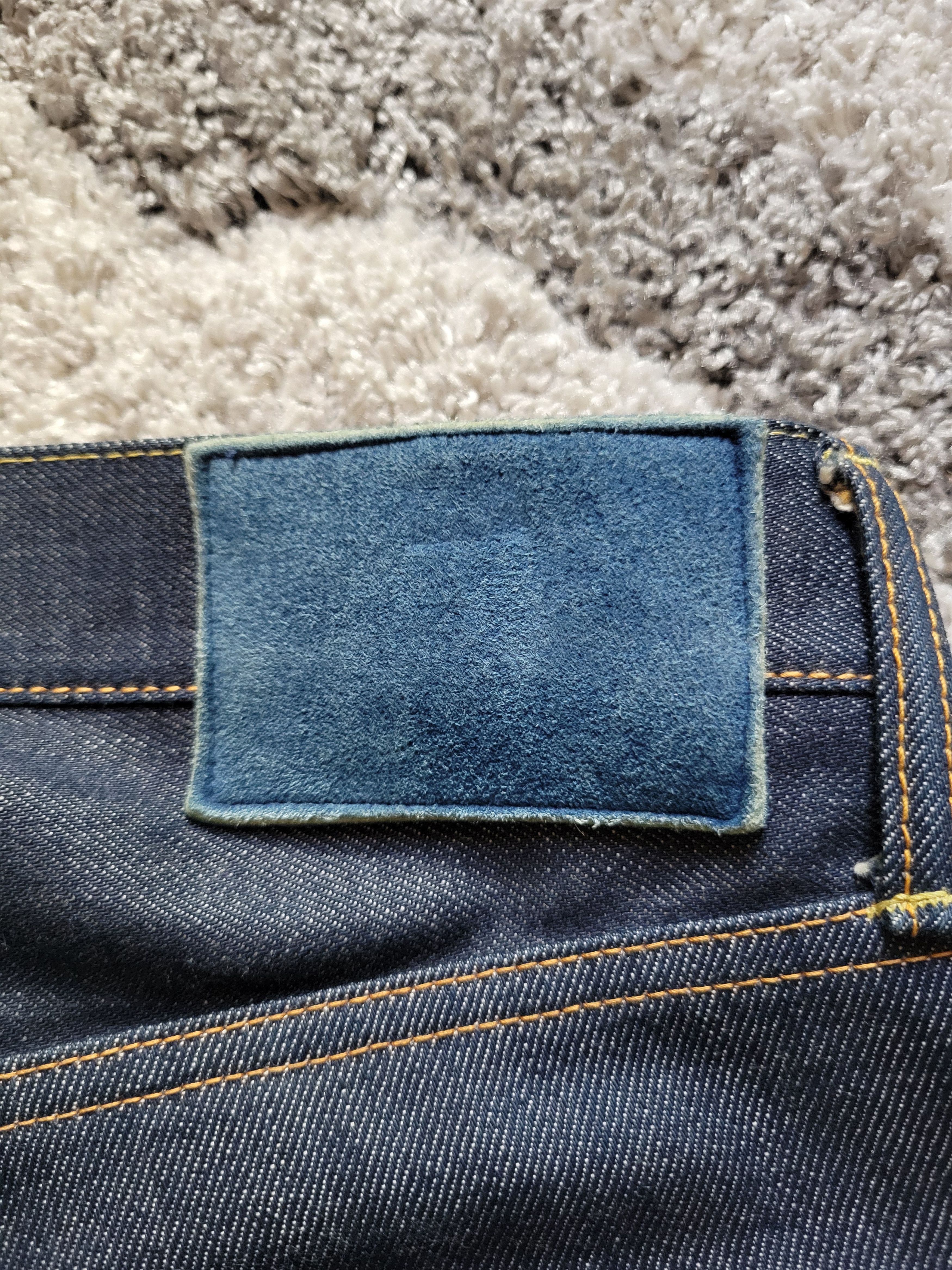 Visvim 01.2R/01 Slim Raw, Unwashed Denim Size US 30 / EU 46 - 14 Thumbnail