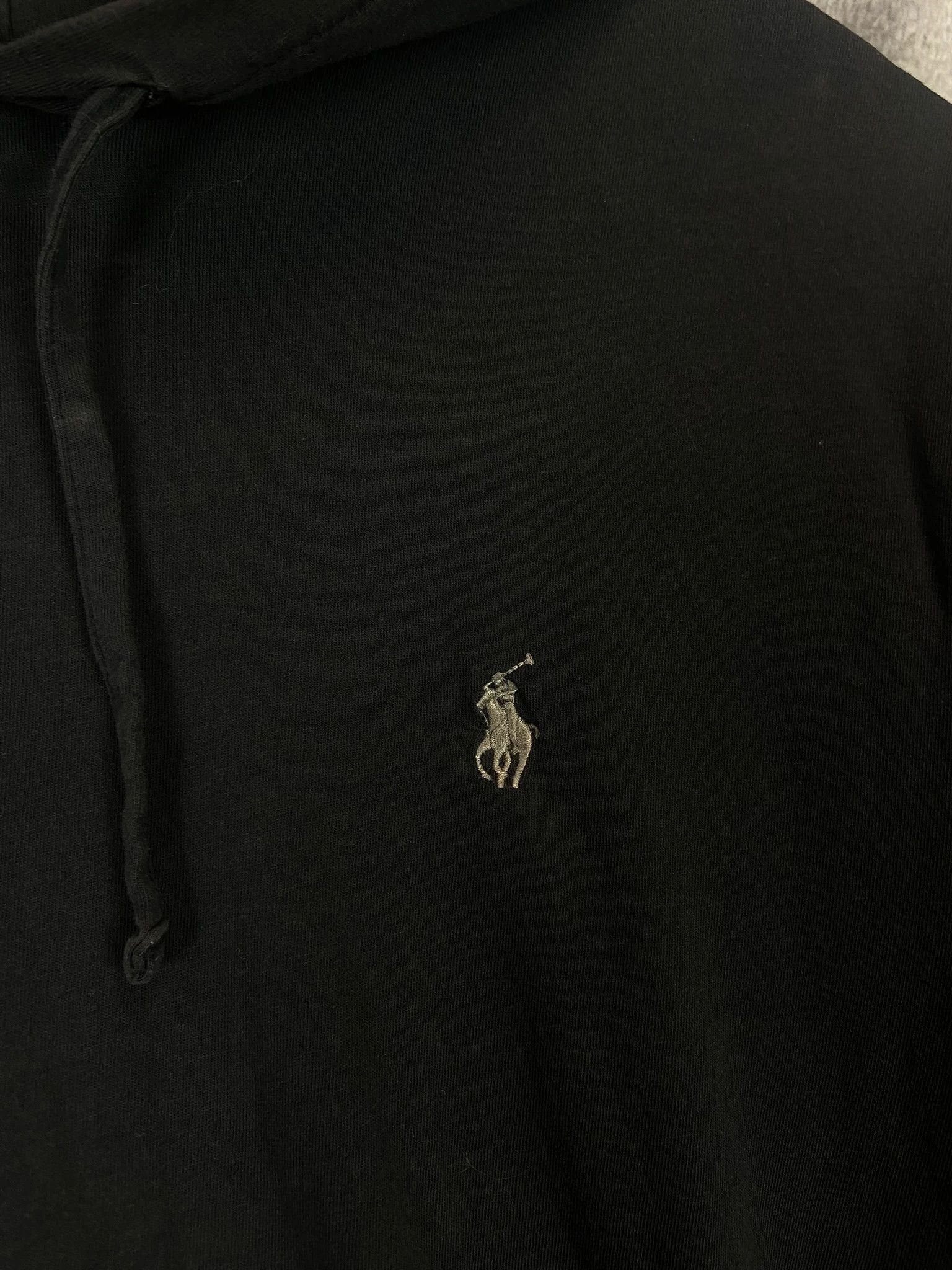 Ralph Lauren Ralph Lauren Black Hoodie – Embroidered Logo, M Size US M / EU 48-50 / 2 - 2 Thumbnail