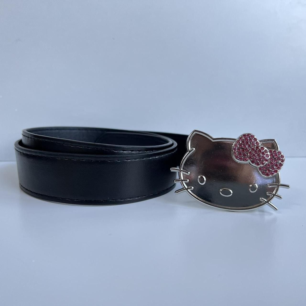 Other y2k style hello kitty rhinestone grunge goth emo punk belt Size ONE SIZE - 4 Thumbnail