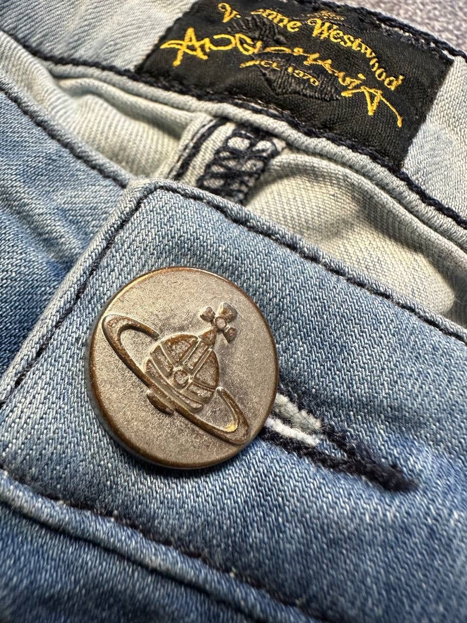 Vivienne Westwood 💥BIG LOGO VIVIENNE WESTWOOD SKINNY PANTS Size 30" / US 8 / IT 44 - 10 Thumbnail