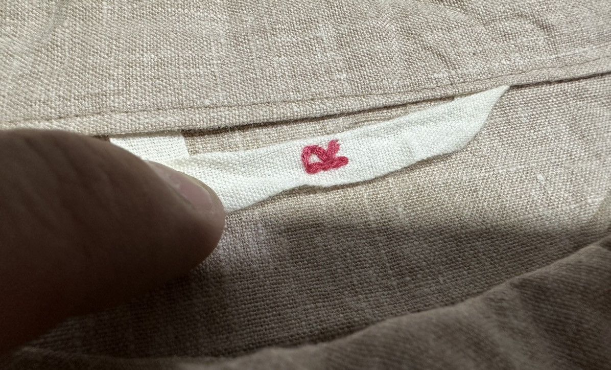 45rpm × Japanese Brand × Vintage 🔥Vintage 45Rpm Linen Shirt Hidden Buttons Made In Japan Size US M / EU 48-50 / 2 - 4 Thumbnail
