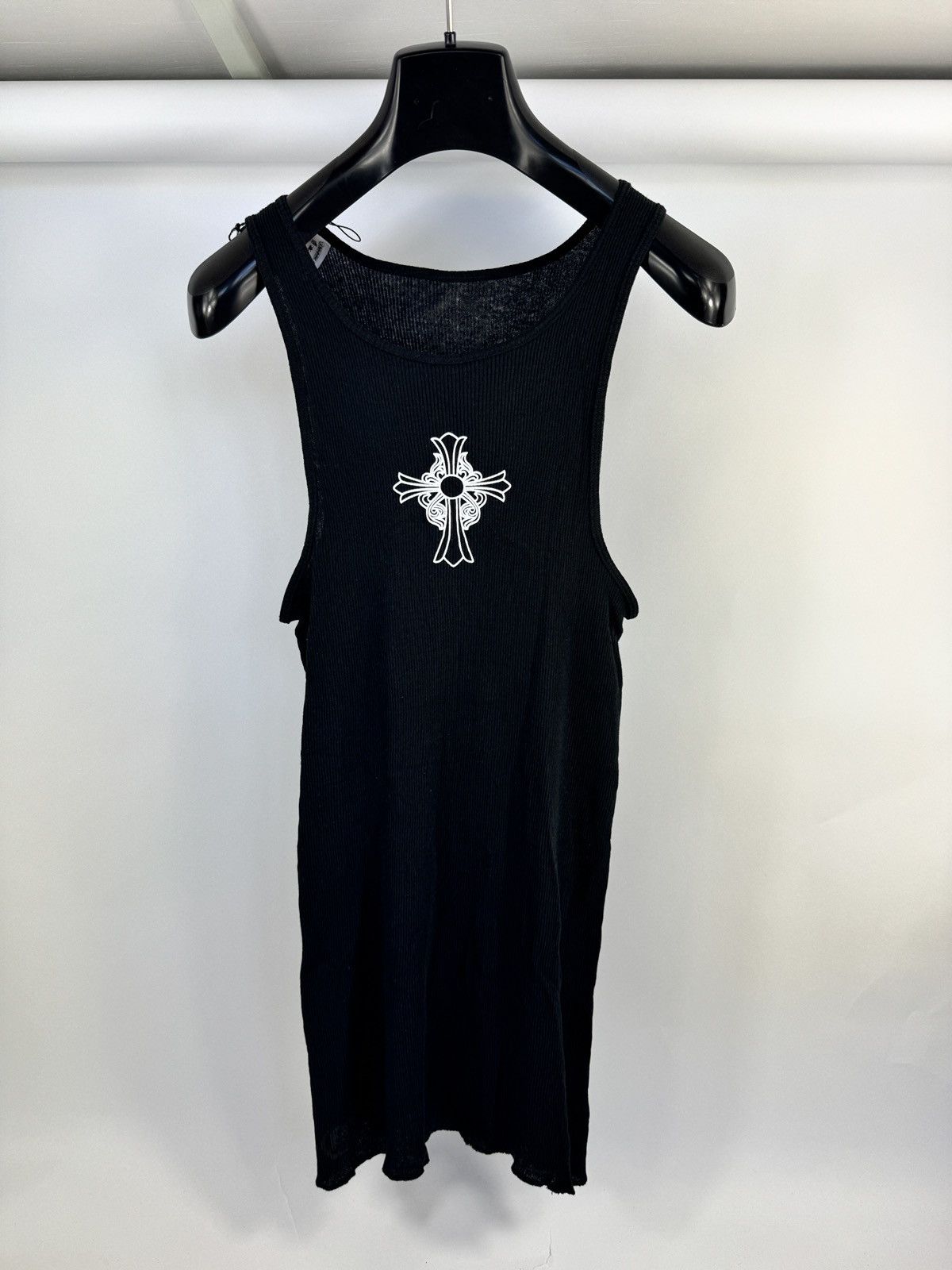 Chrome Hearts LOGO PRINT RIBBED TANK TOP Size US L / EU 52-54 / 3 - 1 Thumbnail