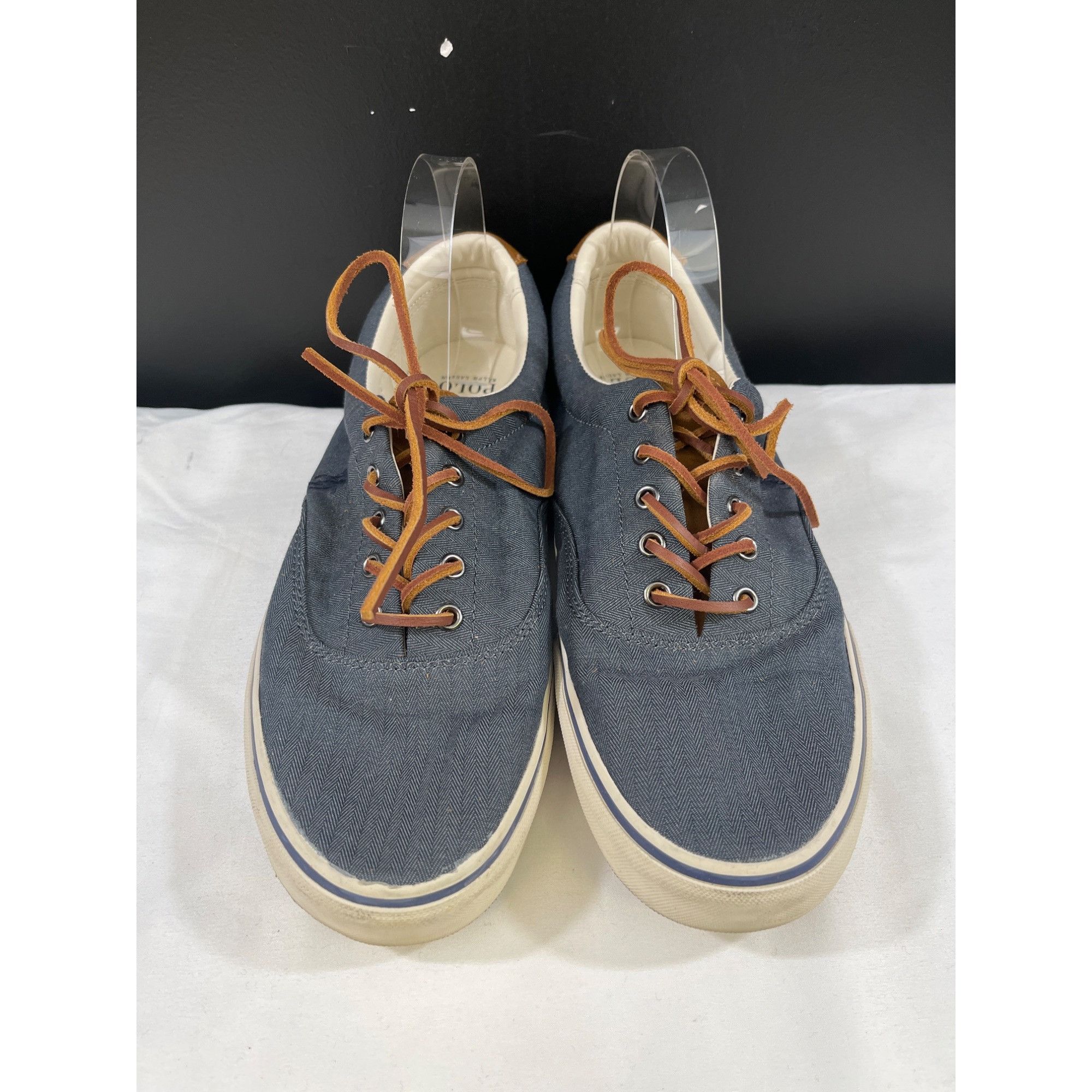Polo Ralph Lauren Polo Ralph Lauren Keaton-Pony Men's Blue Boat Shoes/Sneakers Size US 13 / EU 46 - 2 Thumbnail