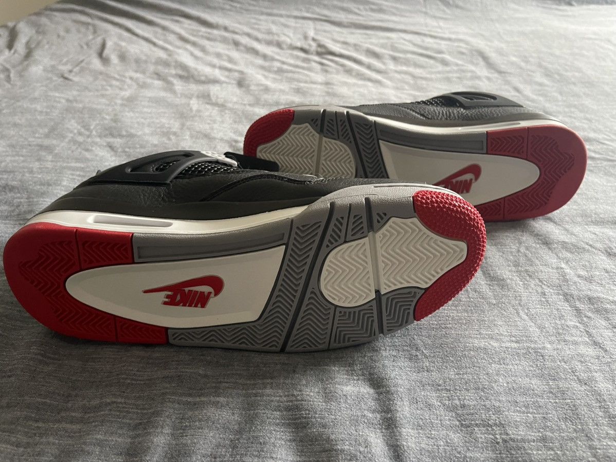Jordan Brand Jordan 4 Retro “Bred Reimagined” Size US 10.5 / EU 43-44 - 3 Thumbnail