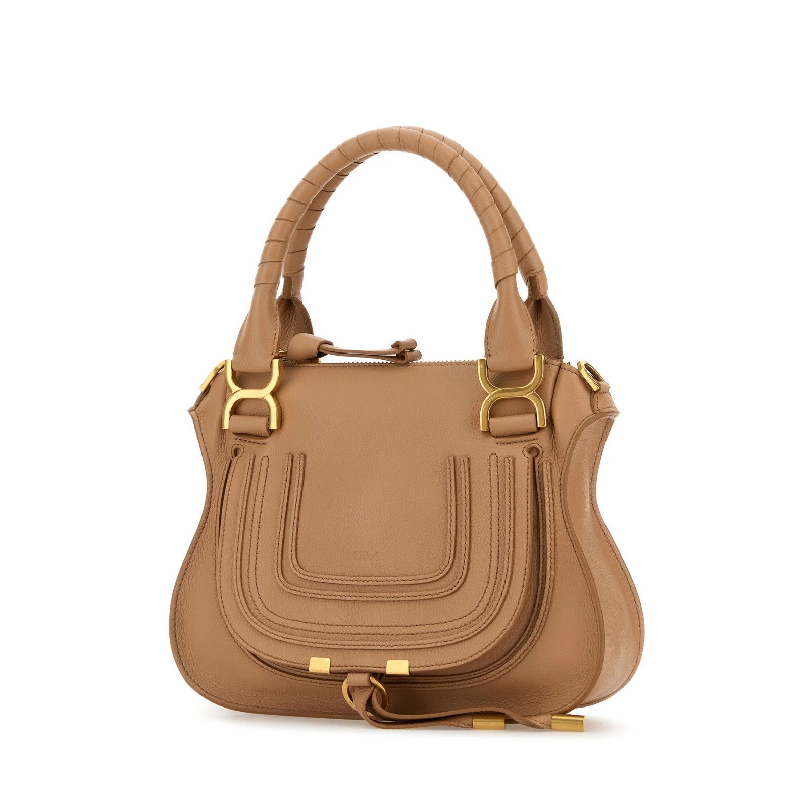 Chloe Chloe $2490 Small Hobo Light Tan Grained Leather Shoulder Ba Size ONE SIZE - 2 Thumbnail