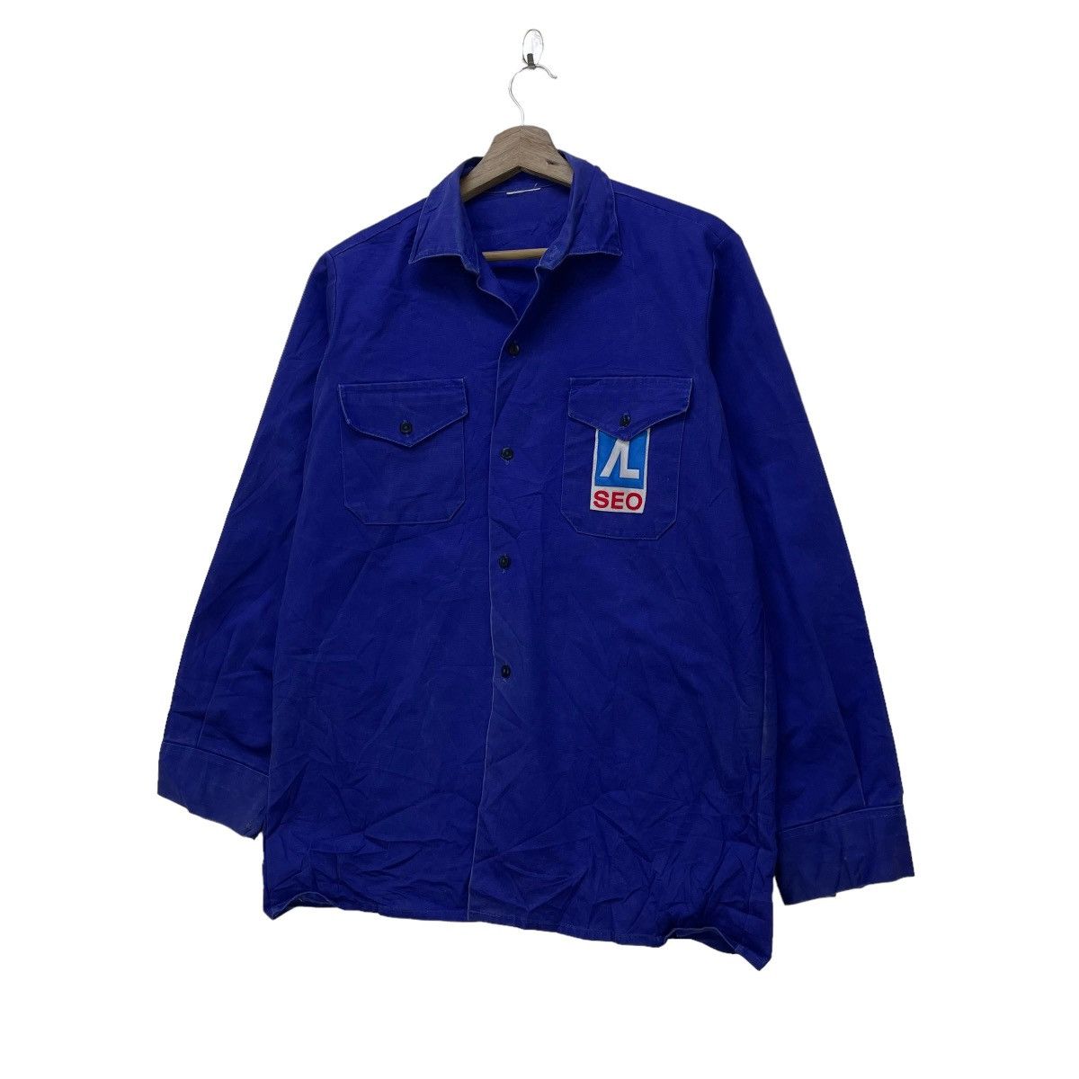 Vintage Vtg Worker Jacket Stye Us Army Size US M / EU 48-50 / 2 - 3 Thumbnail