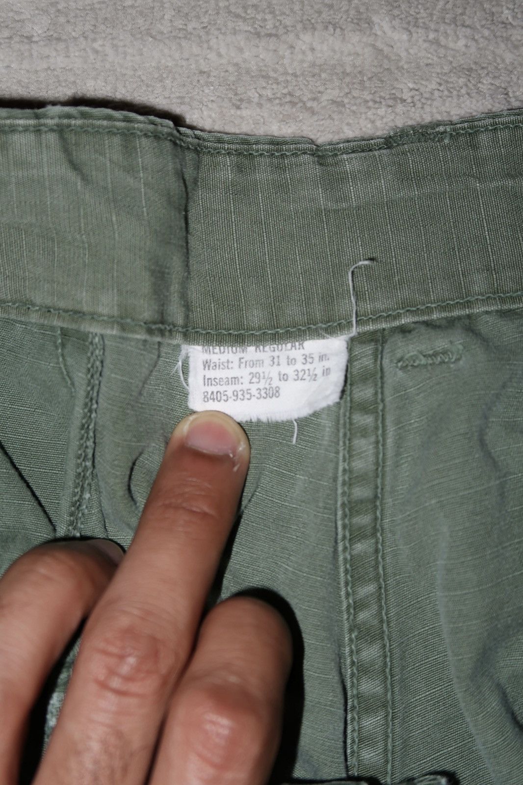 Vintage 90s Vintage military cargos Size US 31 - 3 Thumbnail