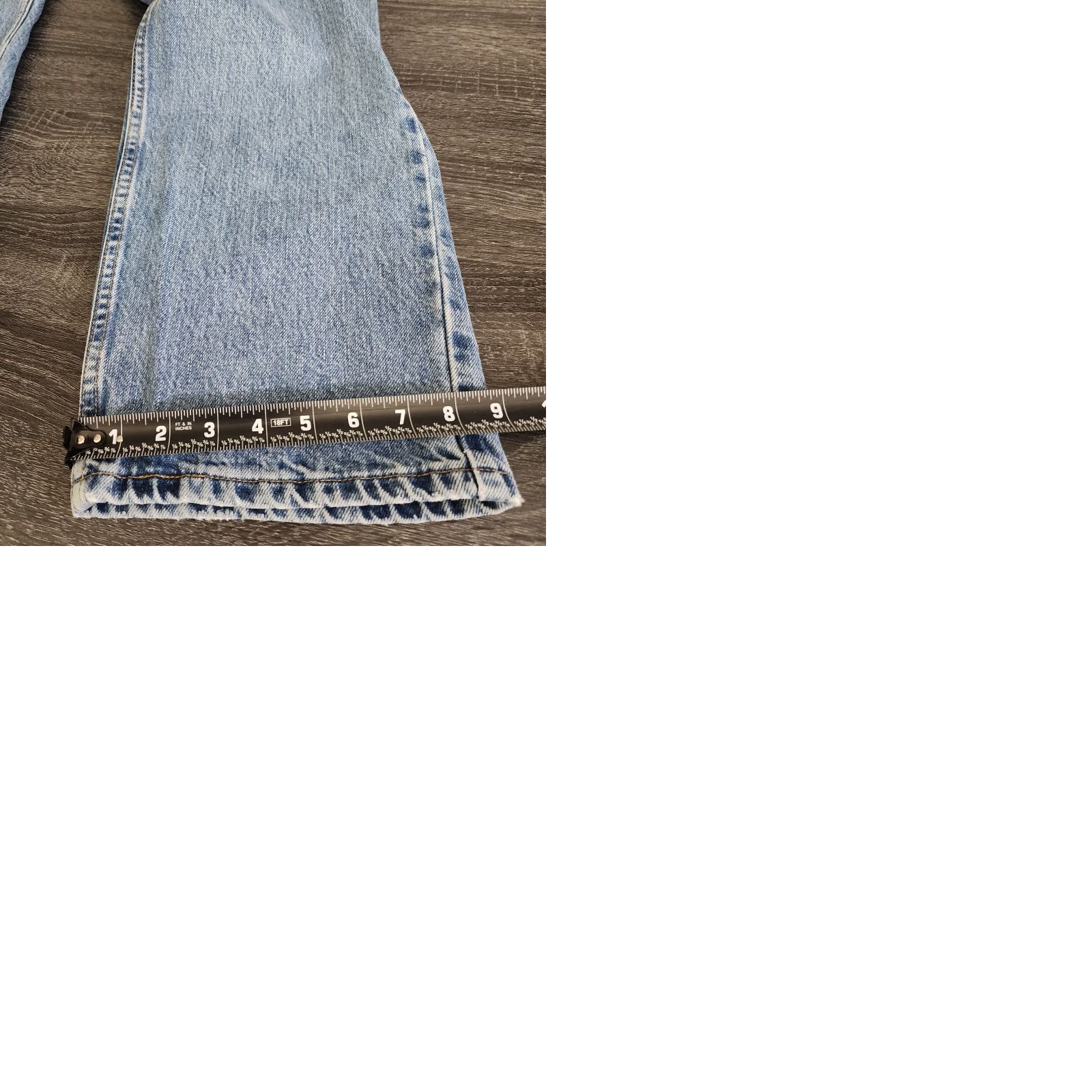 Levi's VINTAGE Levi's 505 Jeans Mens 36x31 Blue Straight Regular Workwear Distressed Grunge 90s Mens Jeans Regular Fit Blue 505 Levi's Size US 36 / EU 52 - 9 Thumbnail