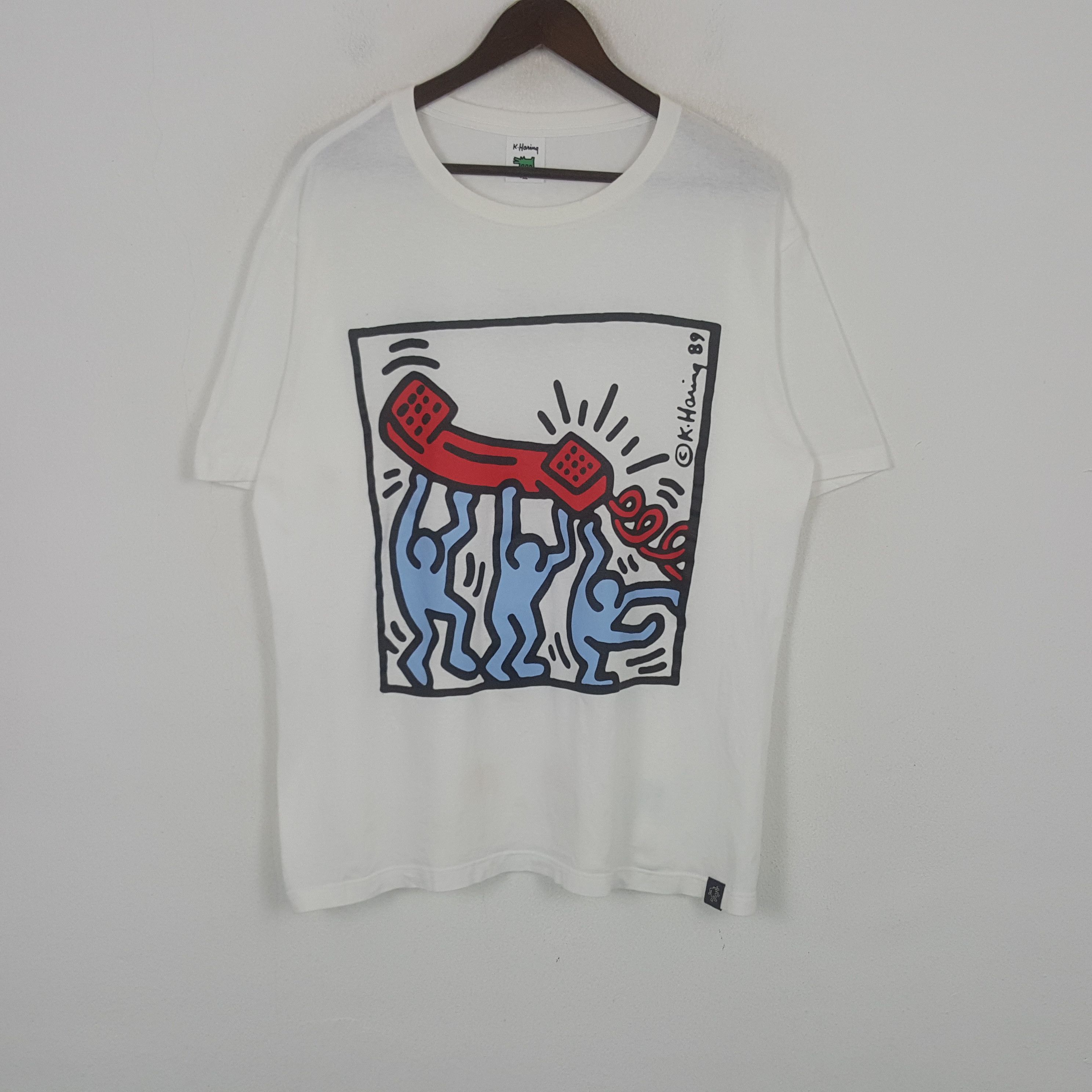 Keith Haring Vintage Uniqlo x Art Keith Haring T-shirt Size US XL / EU 56 / 4 - 1 Thumbnail