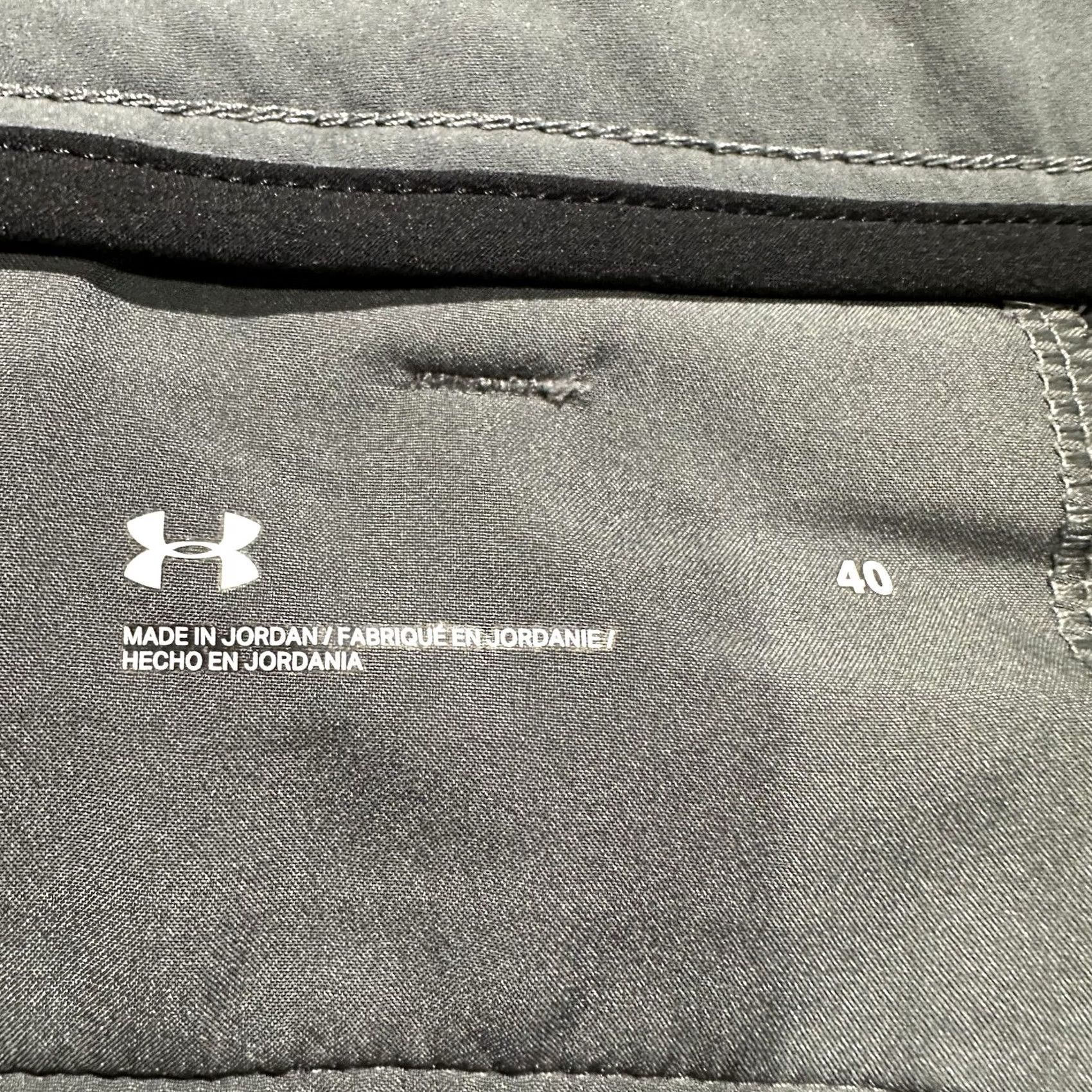 Under Armour Under Armour Golf Shorts Mens 40 Gray Stretch Athletic Performance Outdoors Size US 40 / EU 56 - 3 Thumbnail
