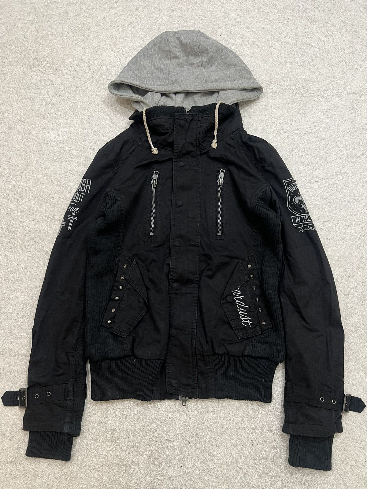 Hysteric Glamour × Undercover 2000s Margiela Skull Studded Belt Bono Vkei y2k Lgb Ifsix Size US M / EU 48-50 / 2 - 1 Thumbnail