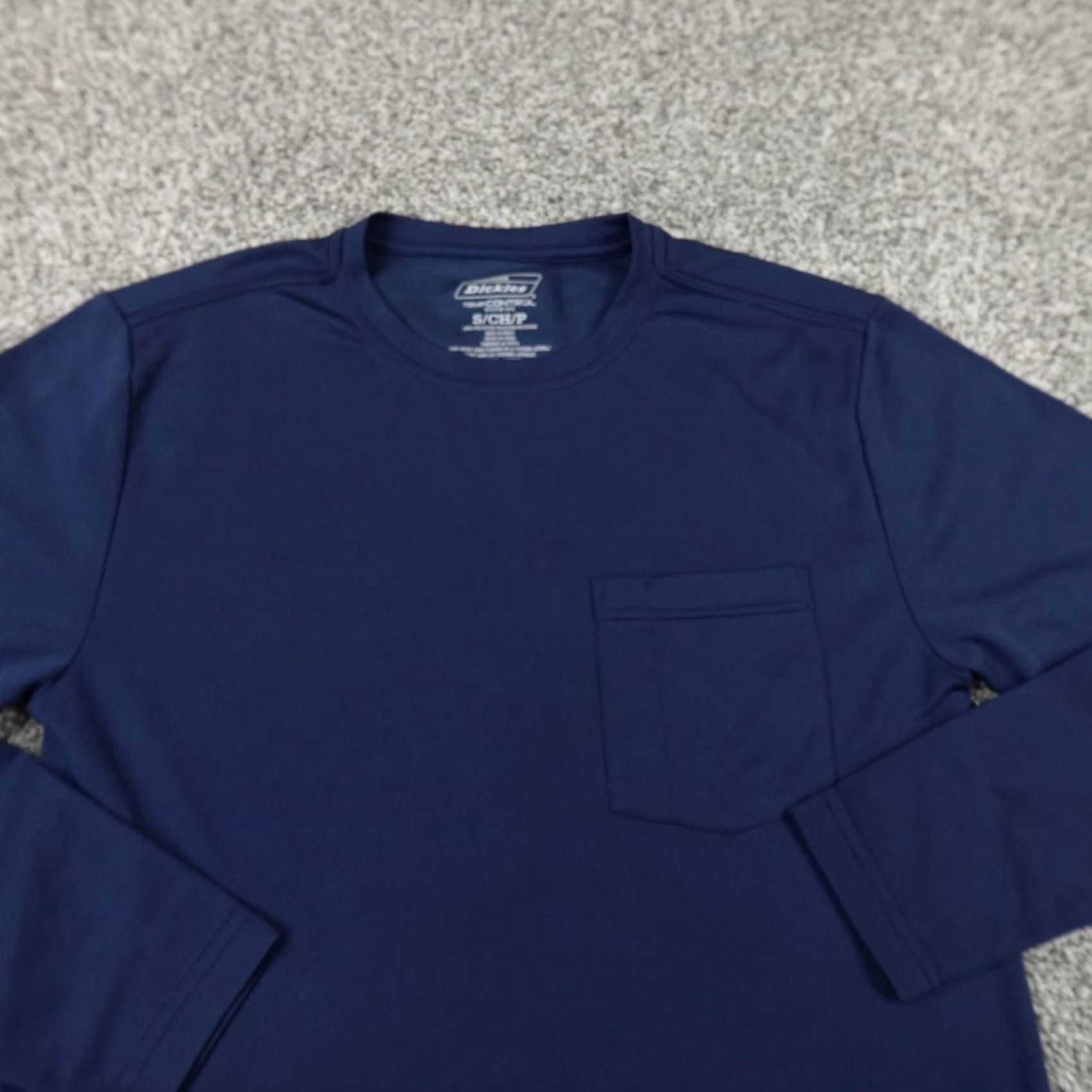 Dickies Dickies Shirt Mens Small Blue Temp Control Long Sleeve Performance Outdoor Work Shirt Size US S / EU 44-46 / 1 - 4 Thumbnail