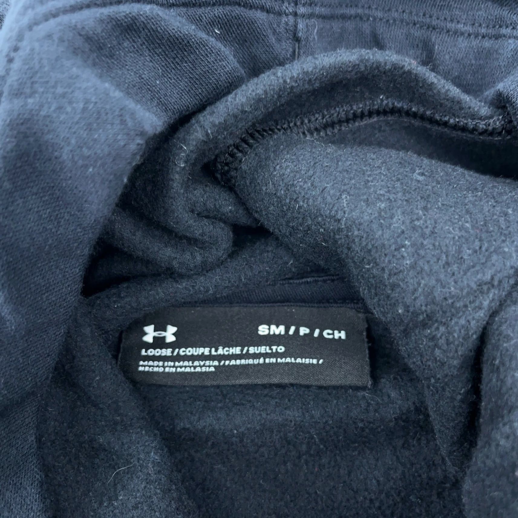 Under Armour Under Armour Hoodie Women S Black Sweatshirt Turtle Neck Pullover Size S / US 4 / IT 40 - 4 Thumbnail