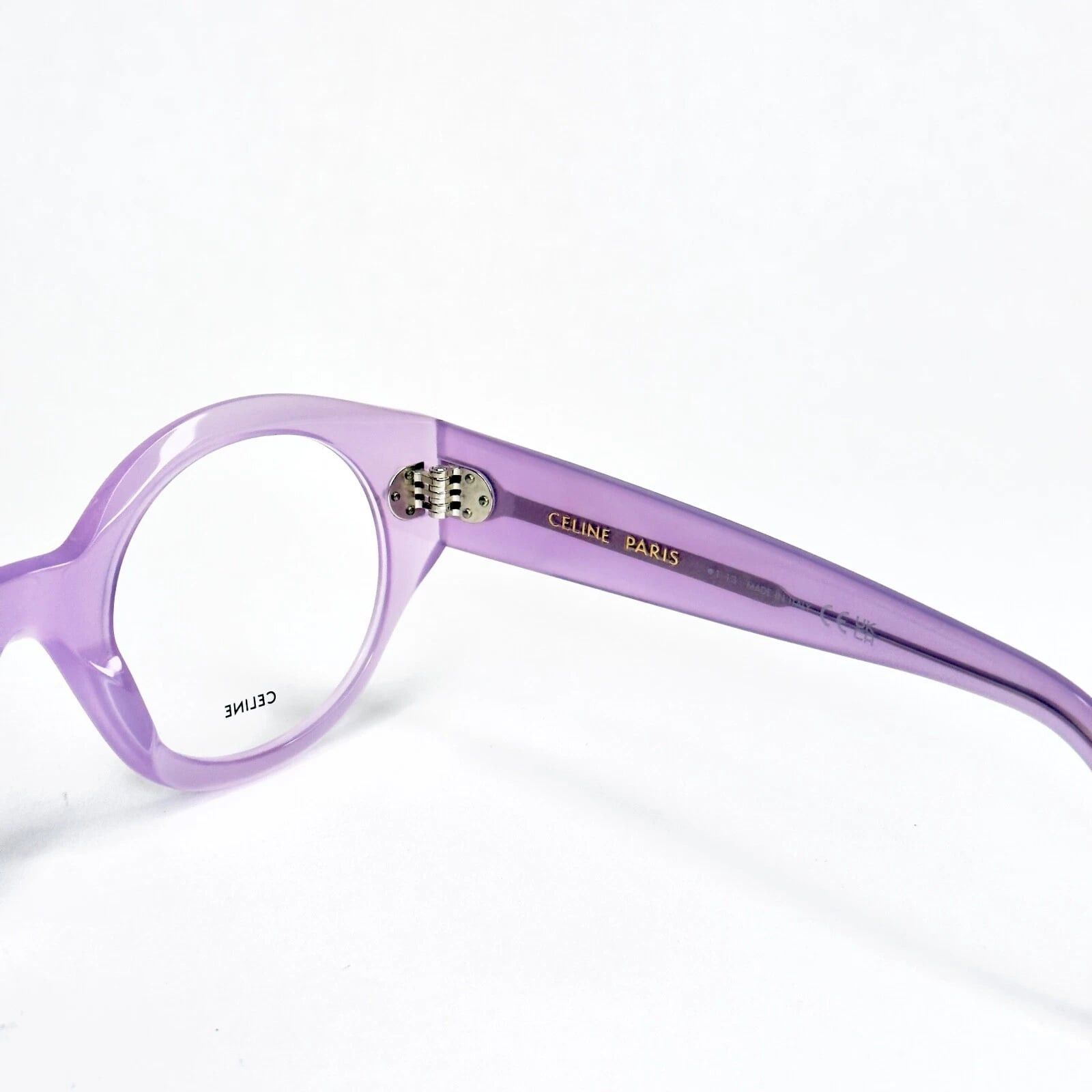 Celine CELINE 50123 BOLD 3 Dots Matte Optical Eyeglass CL50123I 078 Size ONE SIZE - 4 Thumbnail