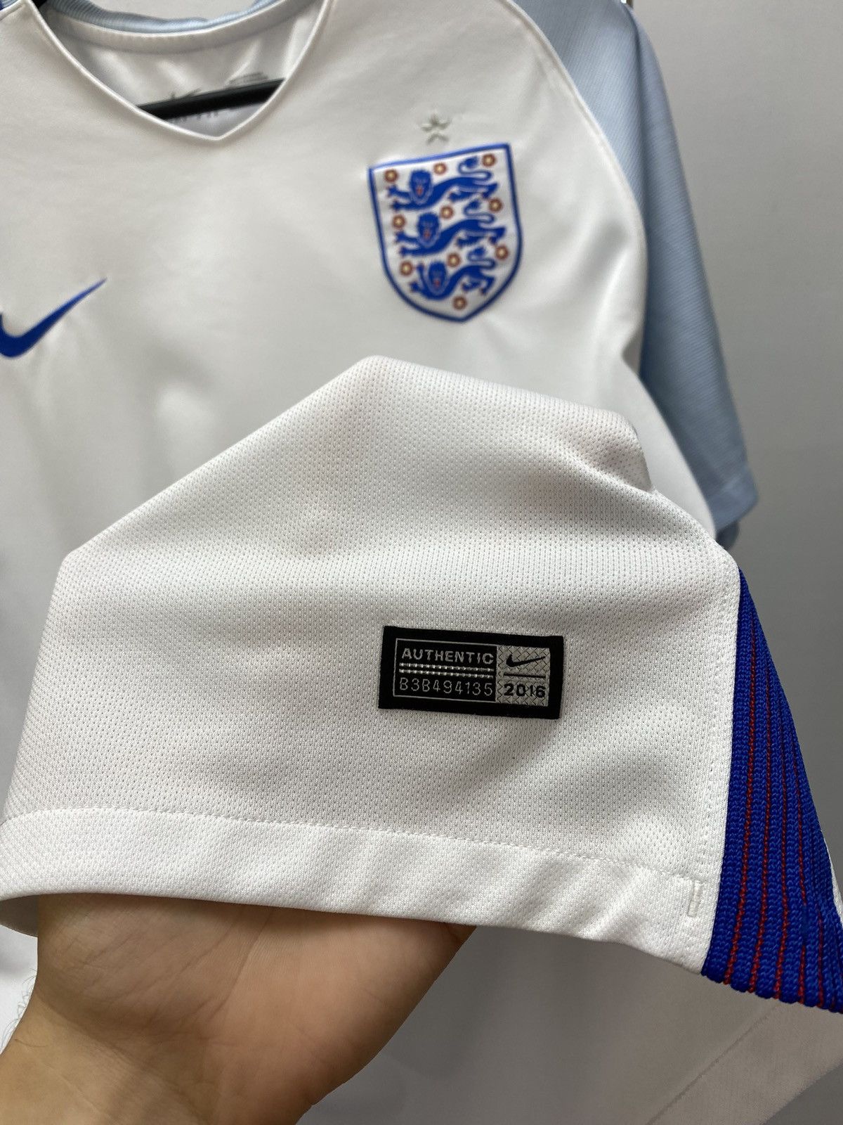 Nike × Vintage Vintage England 2016 Nike Soccer Jersey y2k blokcore Size US XL / EU 56 / 4 - 8 Thumbnail