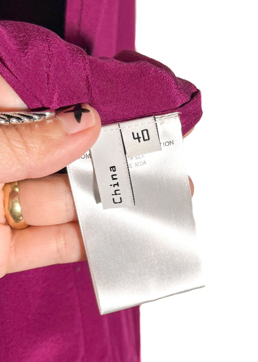 Balenciaga Balenciaga 2007 Magenta Silk Tank Dress Size M / US 6-8 / IT 42-44 - 7 Thumbnail