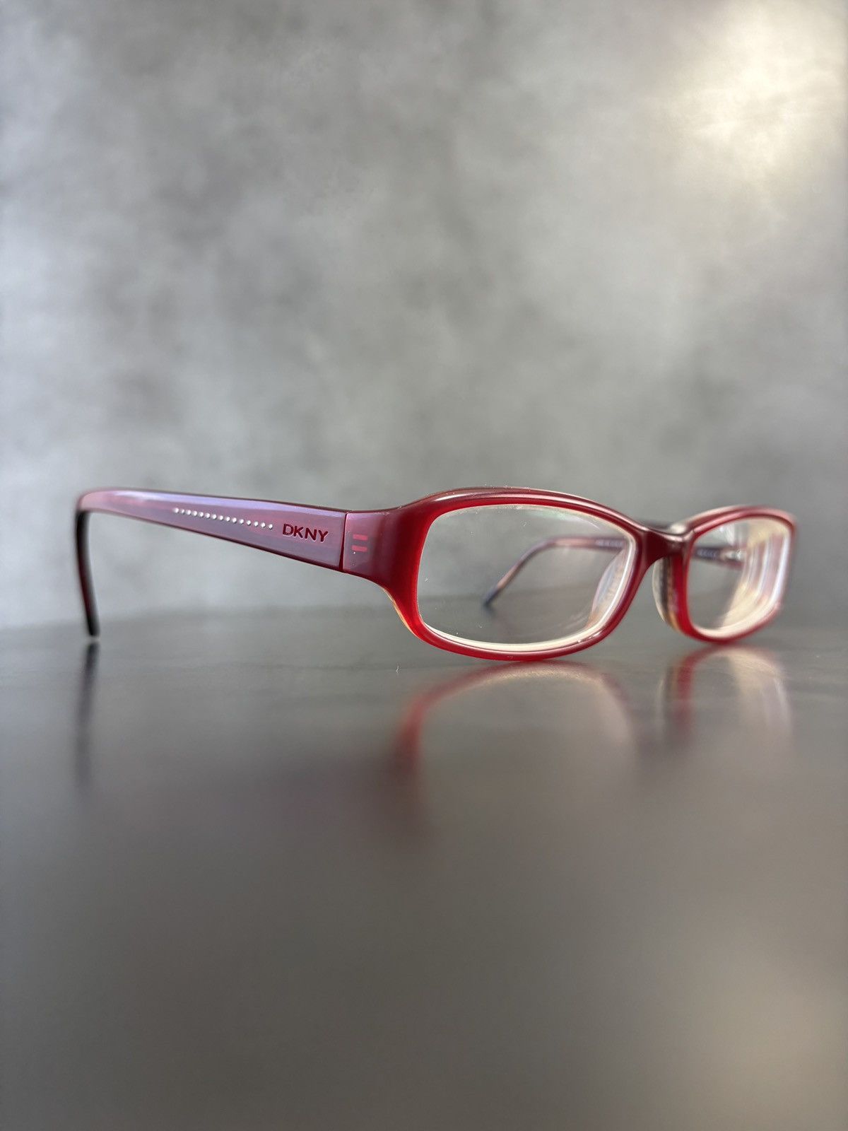 DKNY 2000s Vintage DKNY Eyeglasses Frames Studded Y2K Bayonetta Size ONE SIZE - 16 Thumbnail