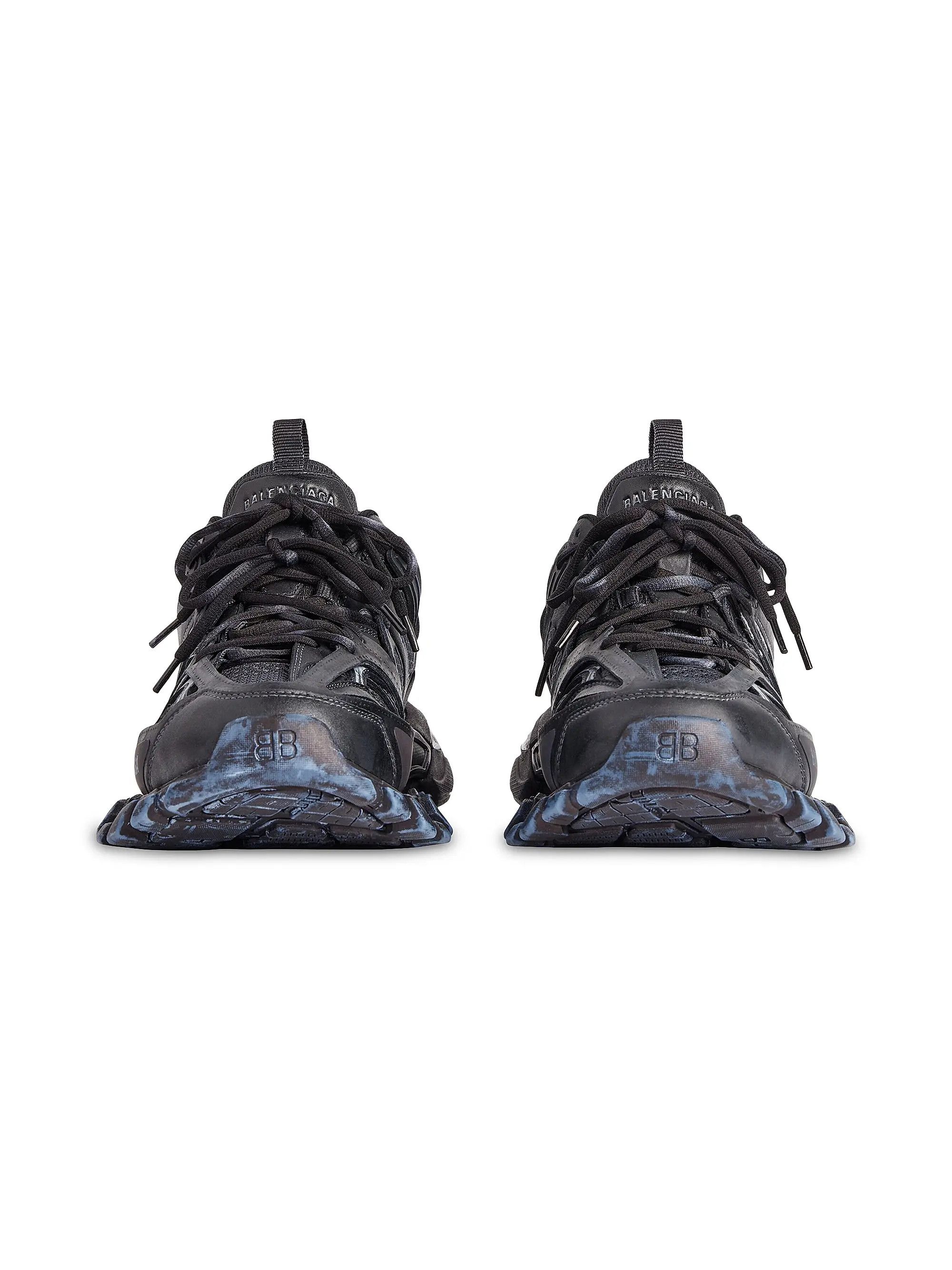 Balenciaga o1w1db10625 Track Sneakers in Faded Black Size US 11 / IT 41 - 3 Thumbnail