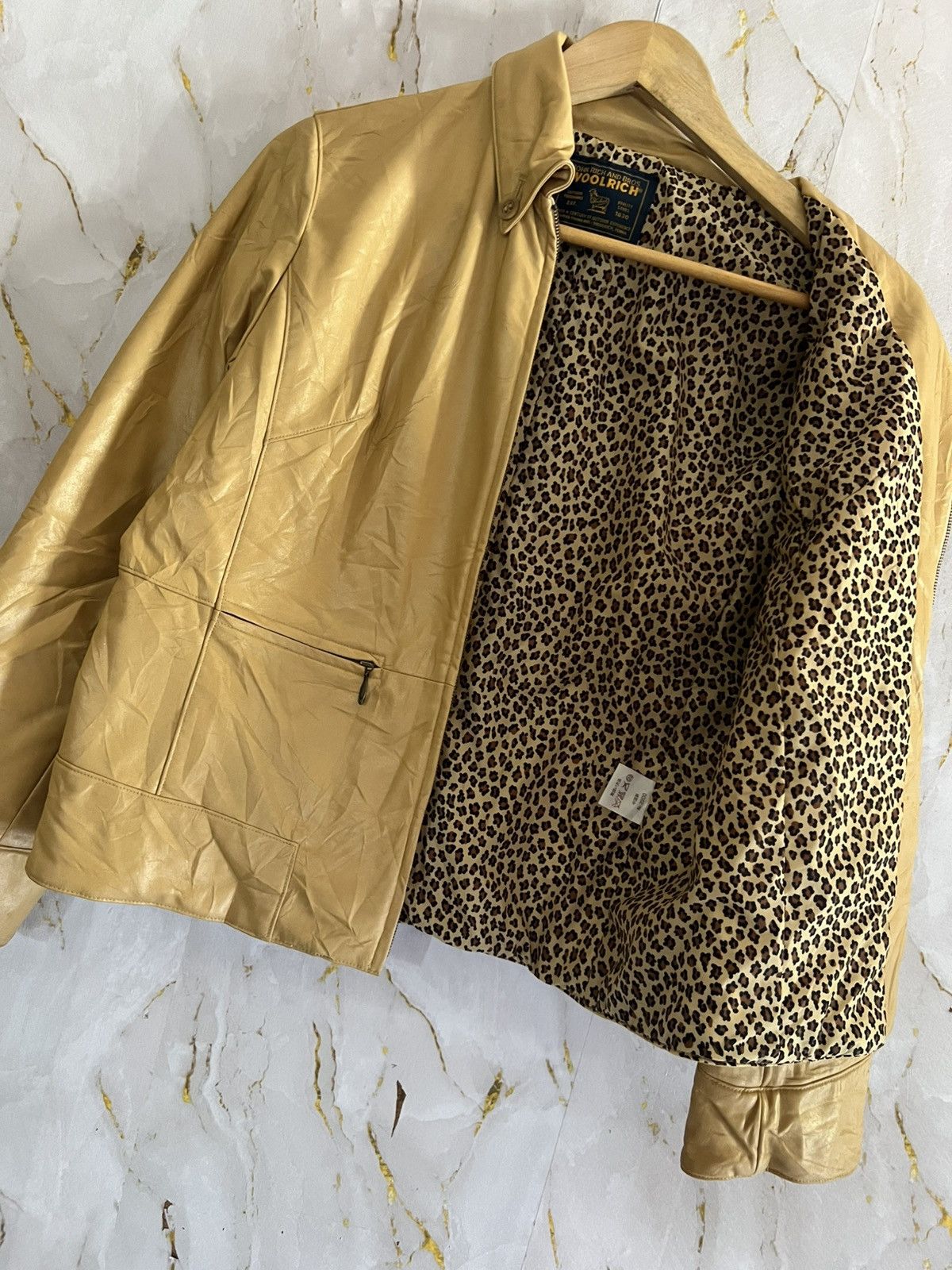 Woolrich Woolen Mills Vintage Woolrich Leather Jacket Rare Outdoor Heritage Piece Size M / US 6-8 / IT 42-44 - 9 Thumbnail