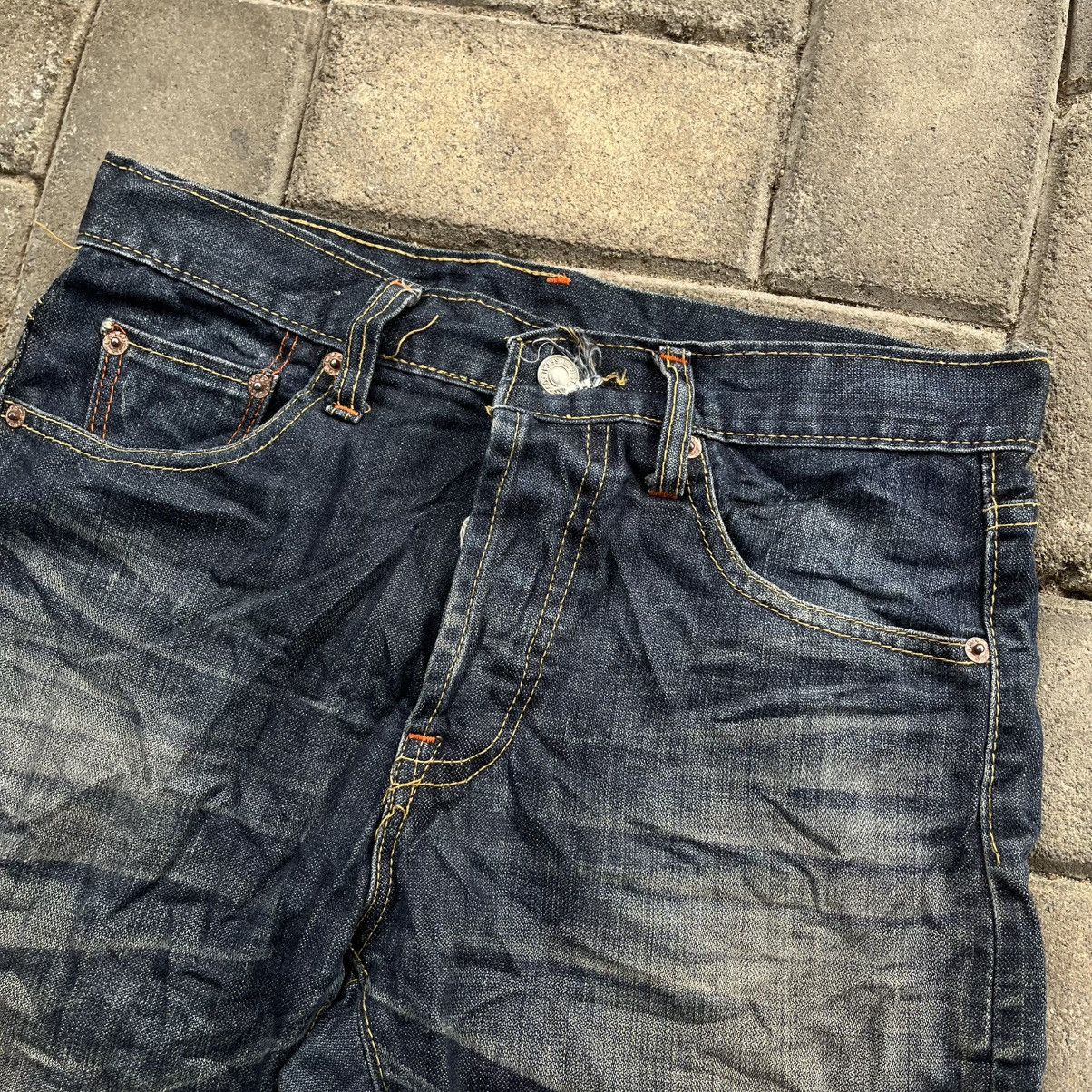 Levi's 90s Vintage Raw Denim Seldvedge Levi’s 501 Made In USA Size US 30 / EU 46 - 5 Thumbnail