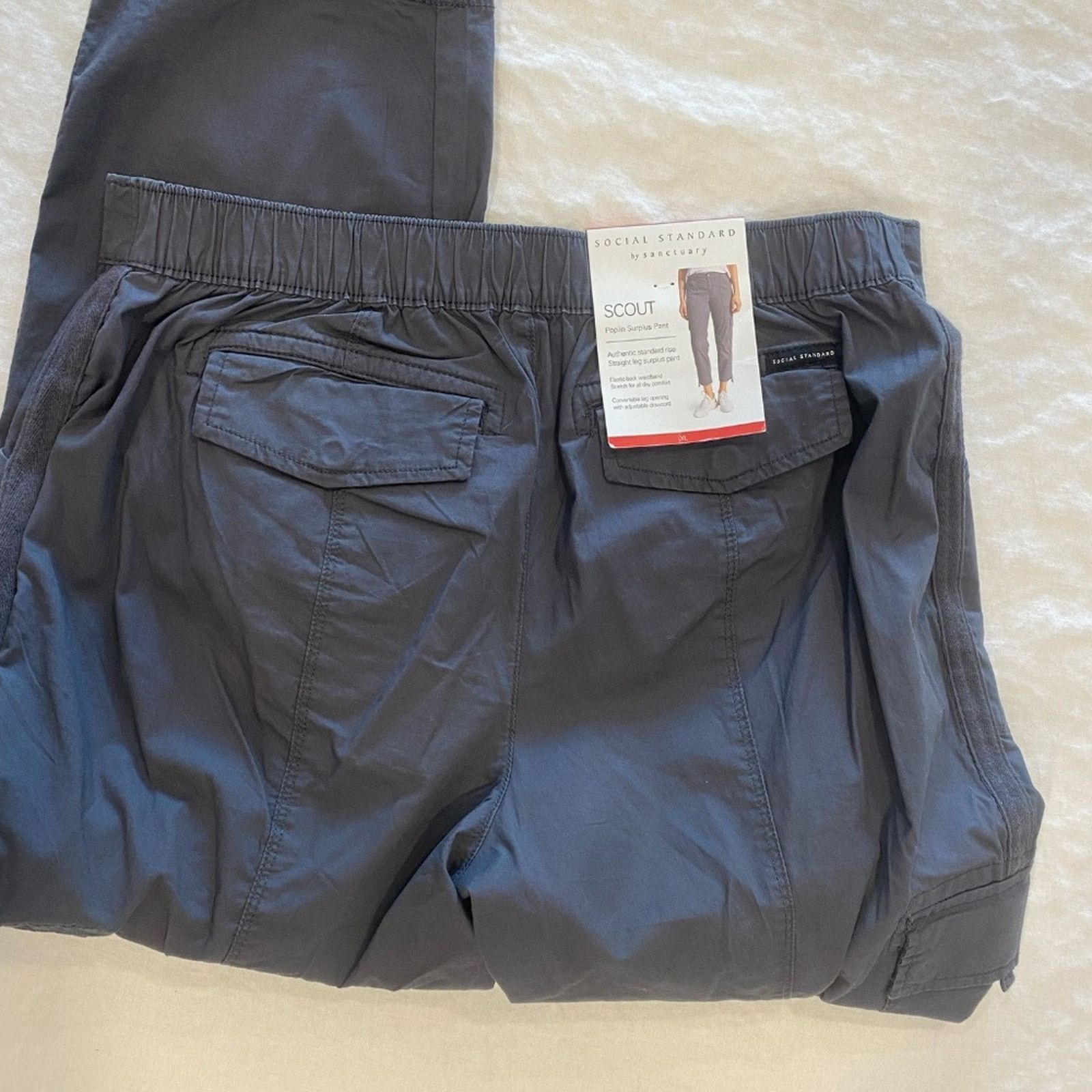 Sanctuary NWT Sanctuary Social Standard Scot Poplin Surplus Pant - XL Size 36" / US 14 / IT 50 - 4 Thumbnail