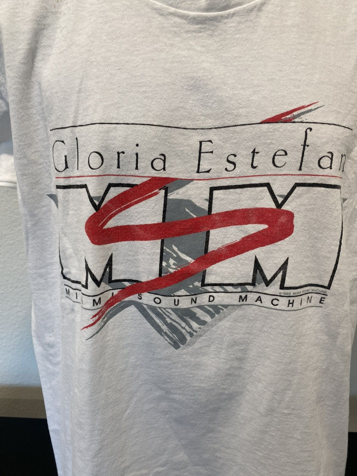 Band Tees × Vintage Gloria Estefan and Miami sound machine shirt vintage 80s Size US L / EU 52-54 / 3 - 3 Thumbnail