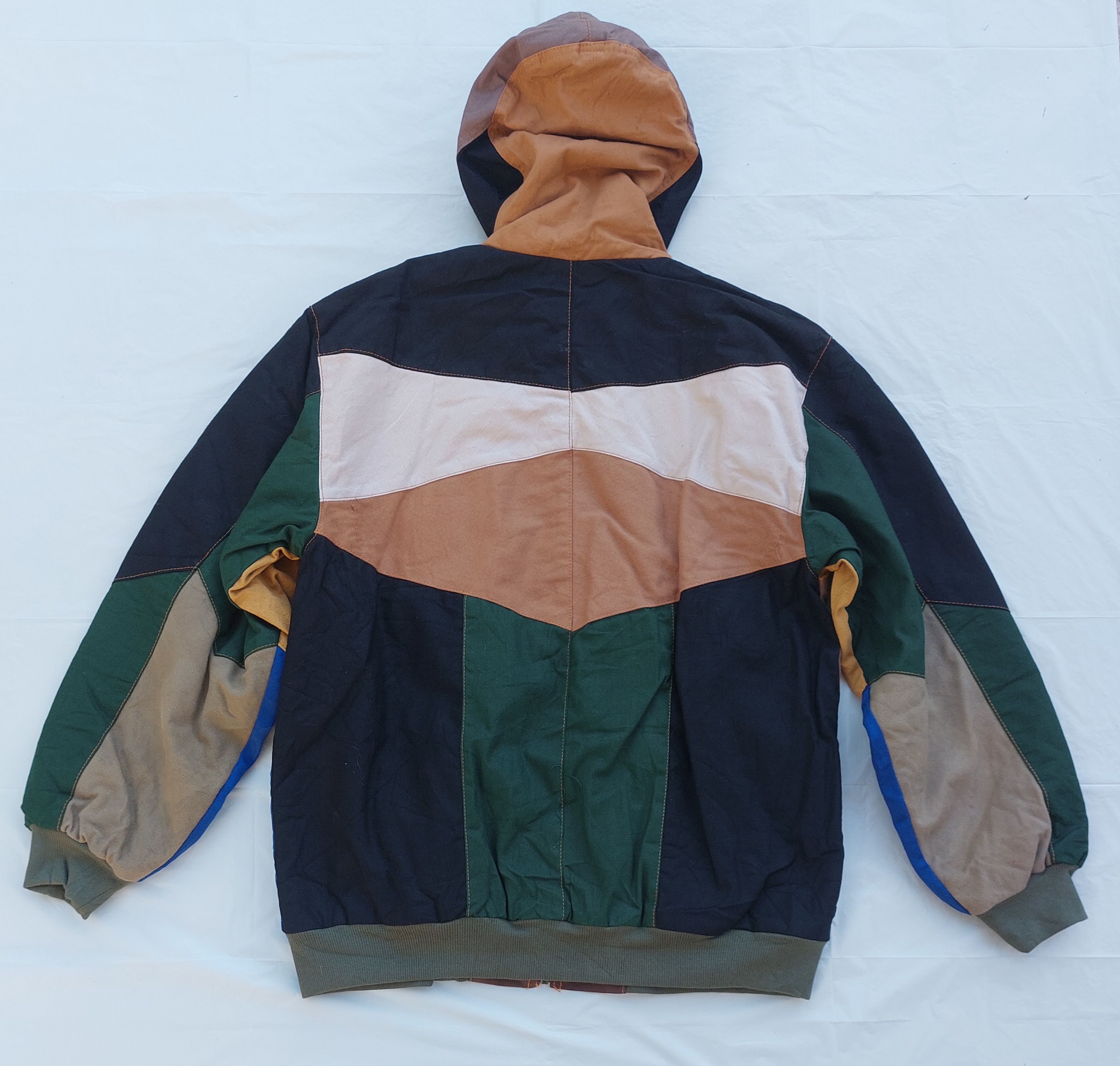 Carhartt CARHARTT REWORKED custom made patchwork hoodie jacket Size US M / EU 48-50 / 2 - 5 Thumbnail