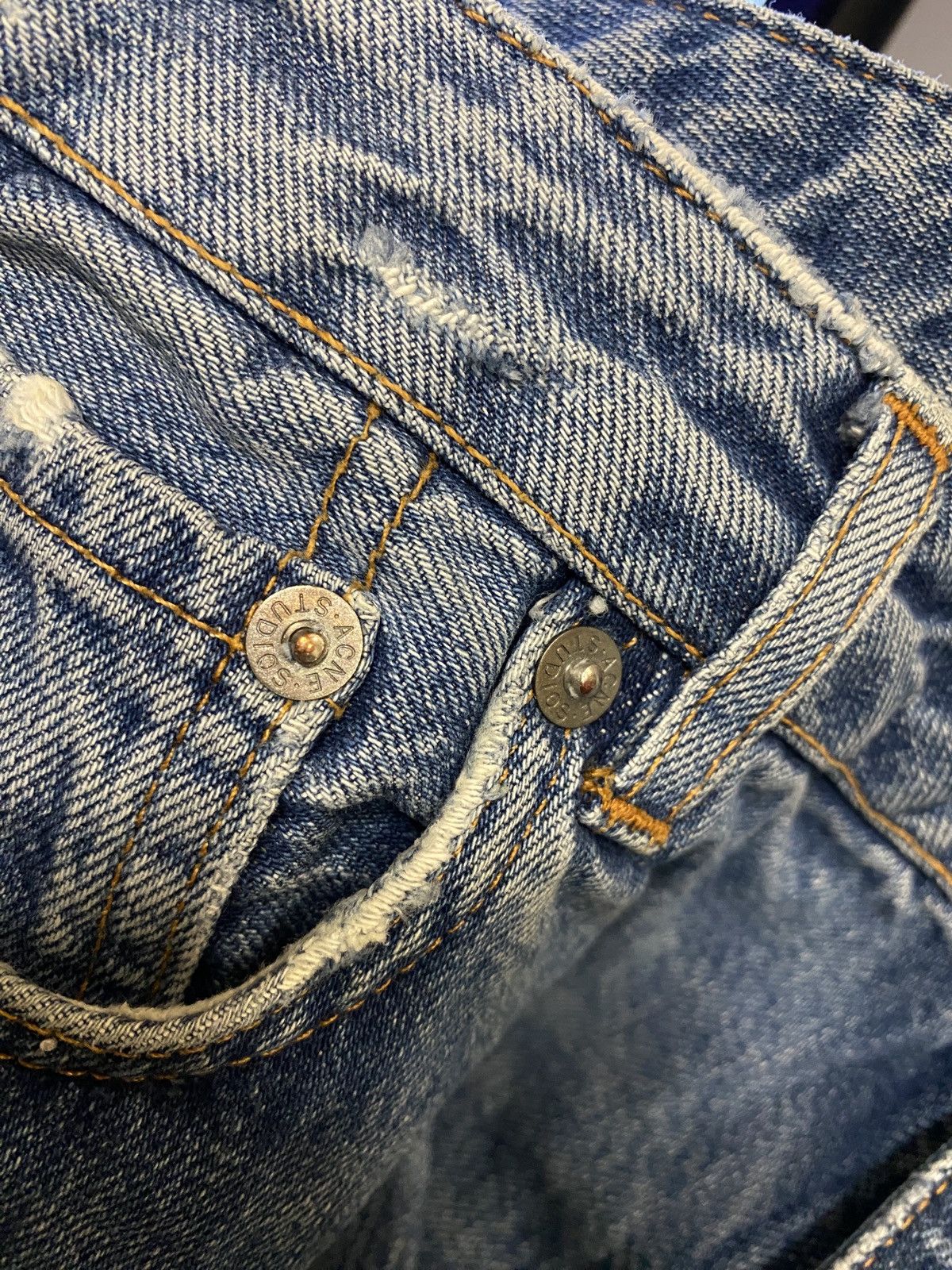 Acne Studios 2000s Classic Denim Size 36" / US 14 / IT 50 - 8 Thumbnail