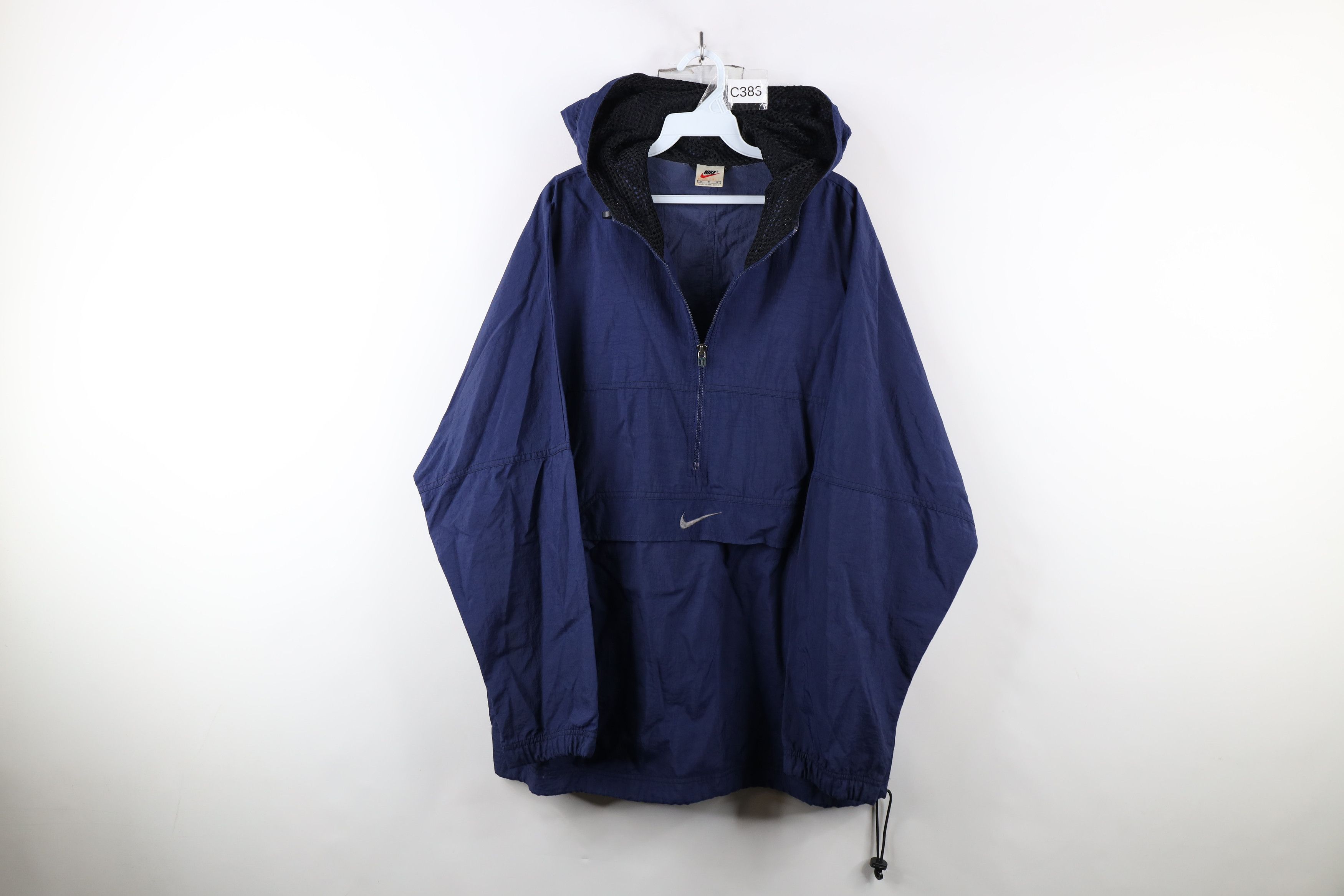 Nike × Vintage Nike Center Swoosh Anorak Windbreaker Jacket | Grailed