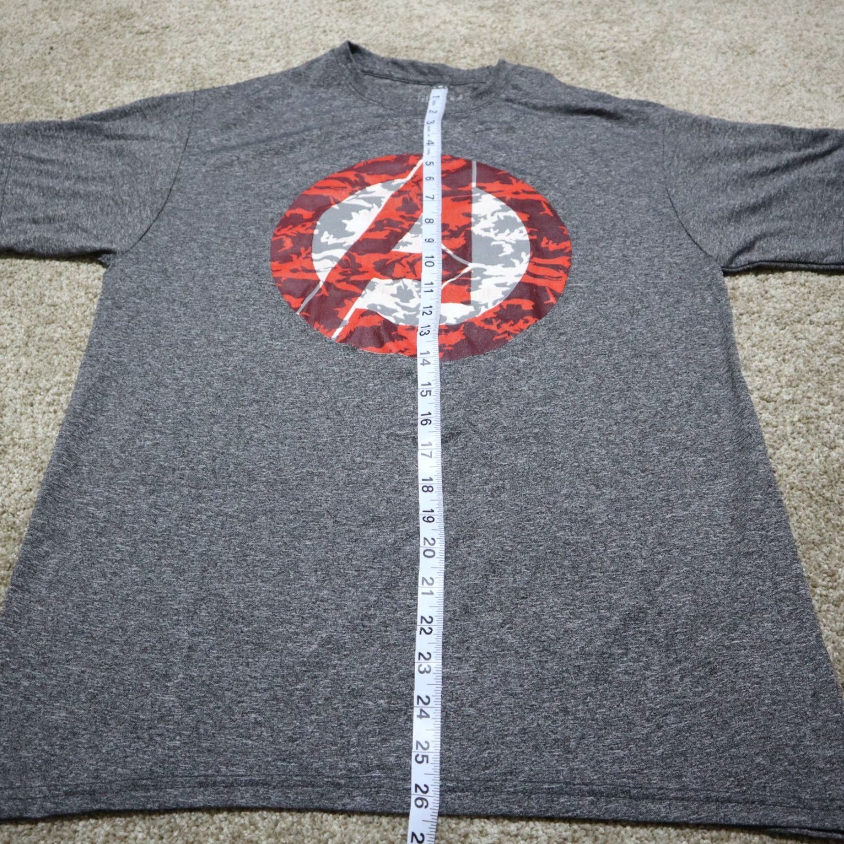Vintage VINTAGE Marvel Avengers Age of Ultron Graphic Logo Gray T-Shirt Men Medium Cotton Movie 2010s Size US M / EU 48-50 / 2 - 5 Thumbnail