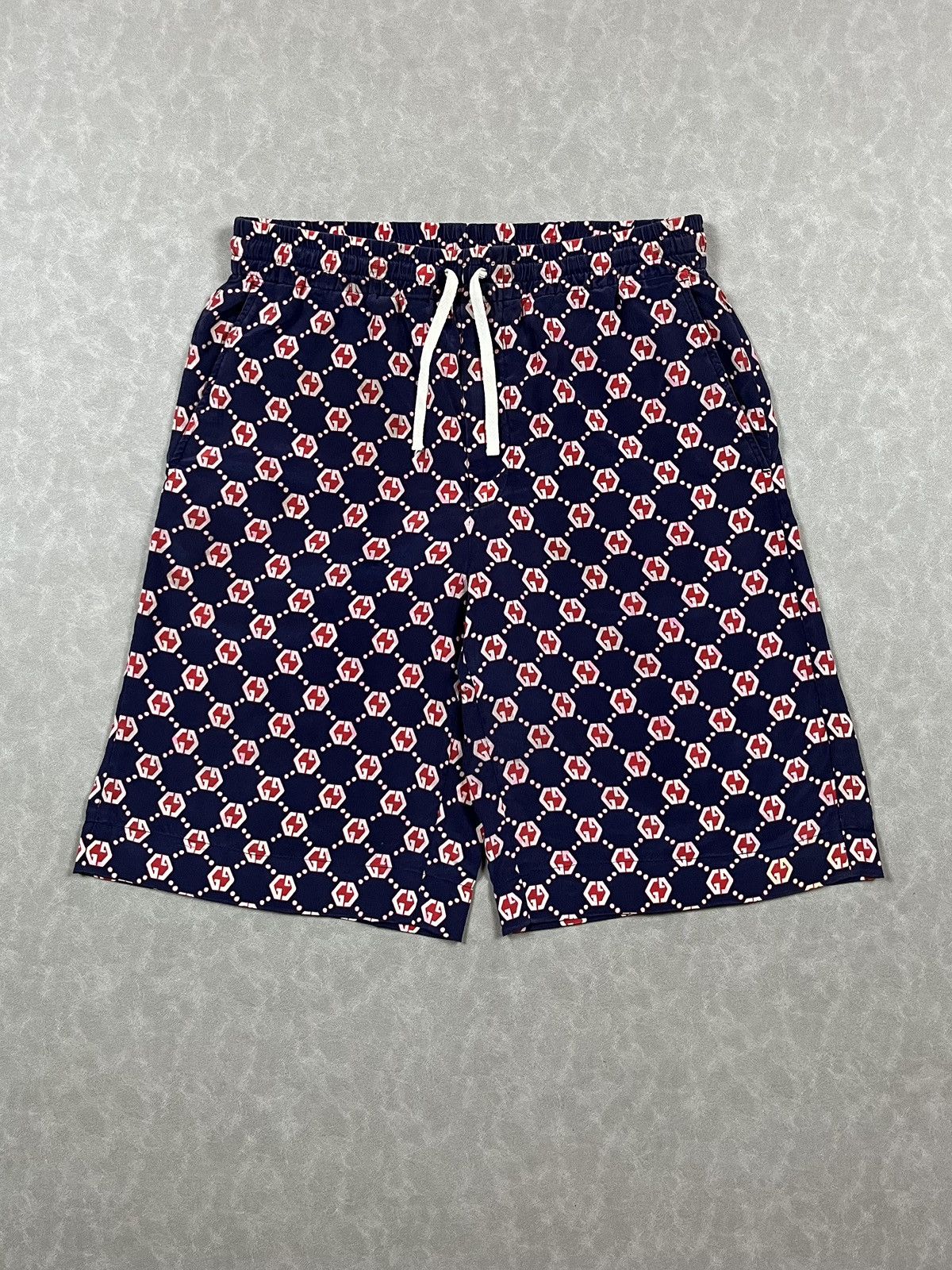 Gucci Gucci monogram nylon short pants Size US 31 - 1 Thumbnail