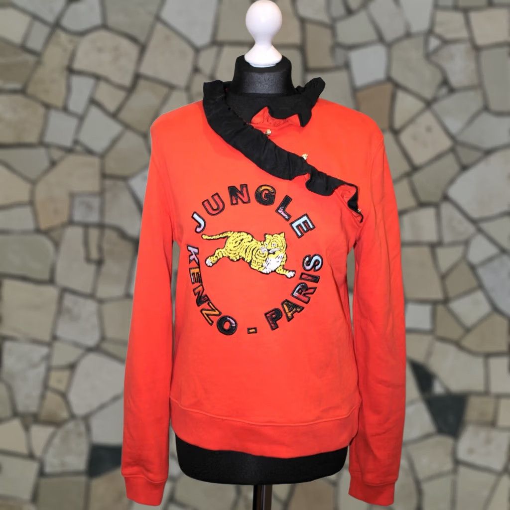 Kenzo Kenzo x H&M womens jumper pullover M Orange Jumper Pullover Women M Kenzo x H&M Shirt? Size M / US 6-8 / IT 42-44 - 1 Thumbnail