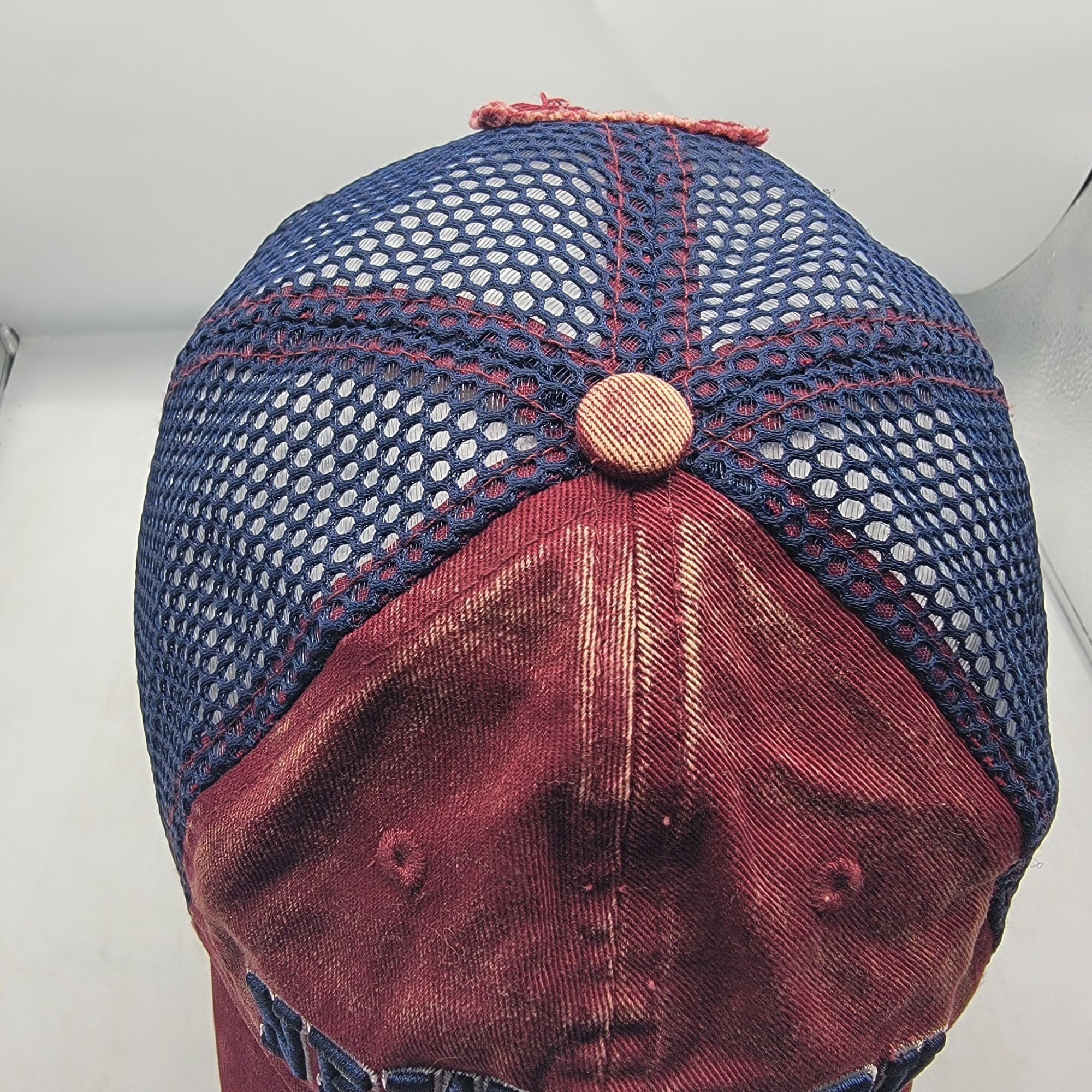Robin Ruth Robin Ruth New York Original Red Blue Trucker Hat Cap Casual Size ONE SIZE - 5 Thumbnail