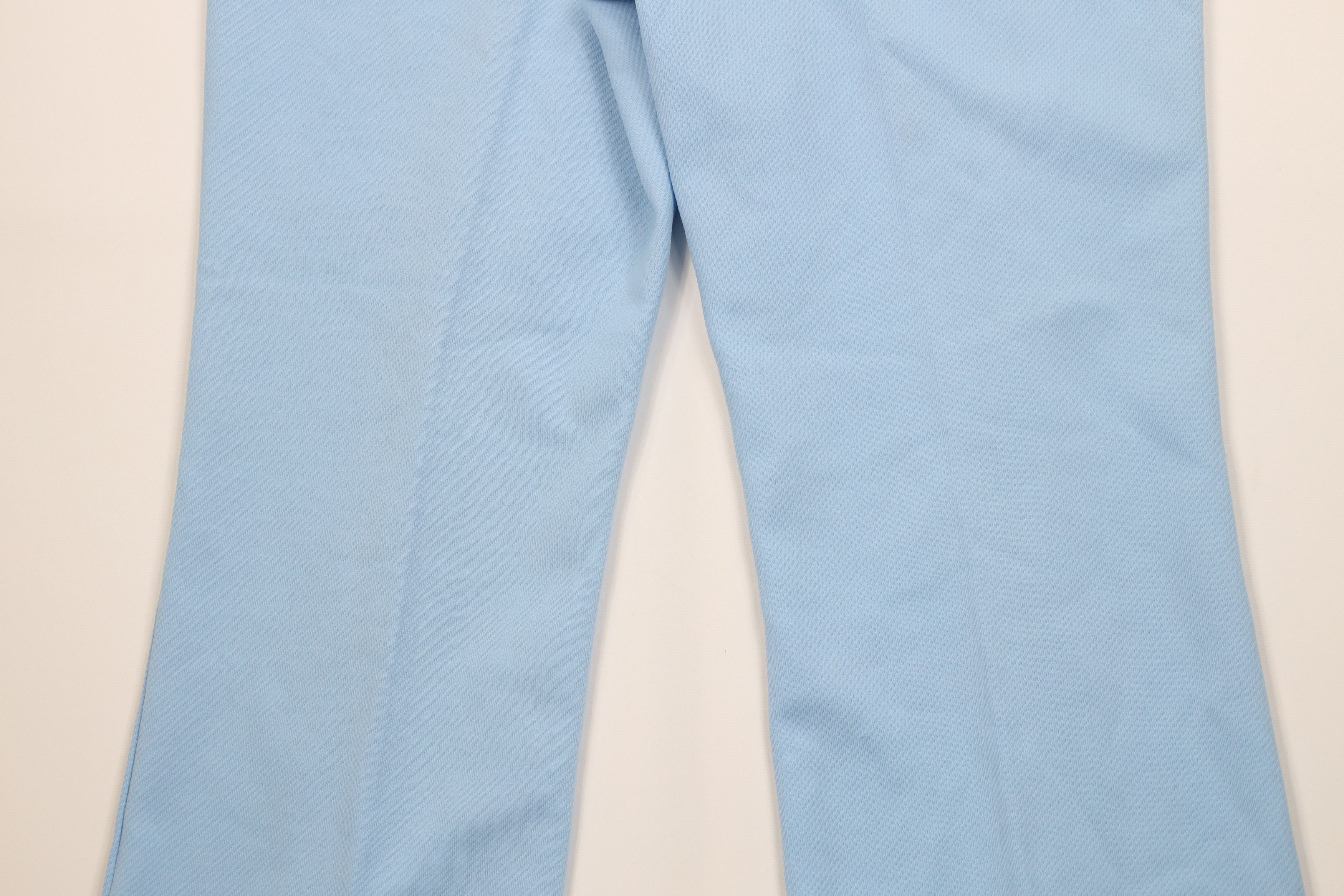 Vintage Vintage 70s Streetwear Bell Bottoms Pants Carolina Blue USA Size 36" / US 14 / IT 50 - 9 Thumbnail