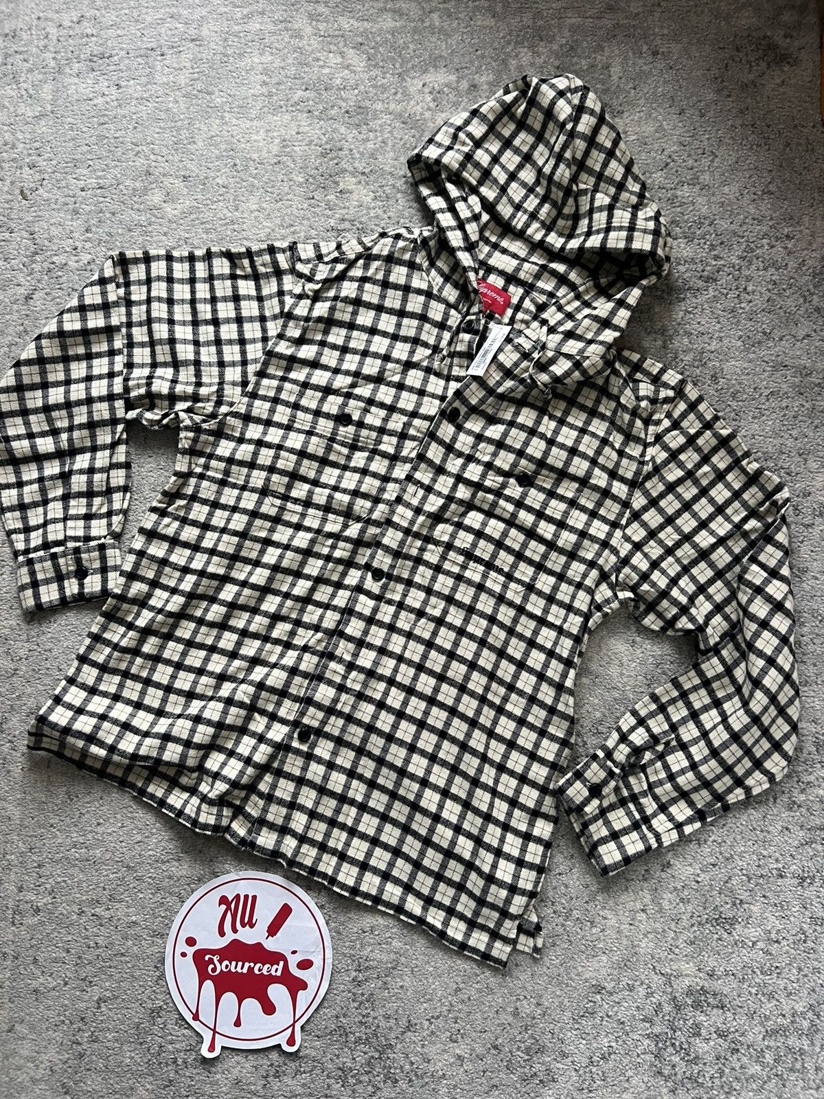Supreme Supreme SS24 Loose Fit Mini Plaid SS Shirt | Grailed