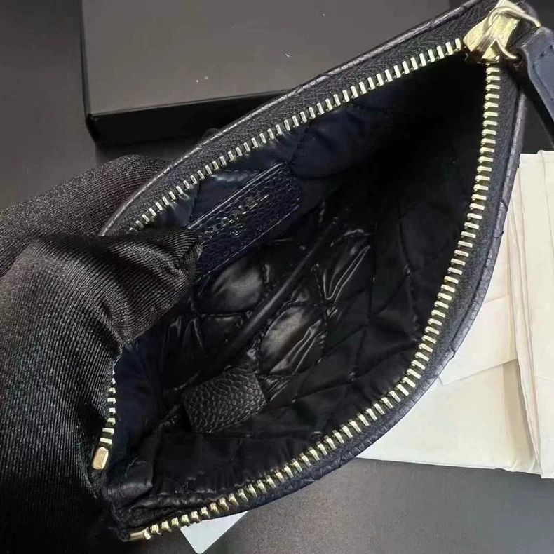 Chanel Chanel Navy Blue Coin Purse -2505 Size ONE SIZE - 3 Thumbnail