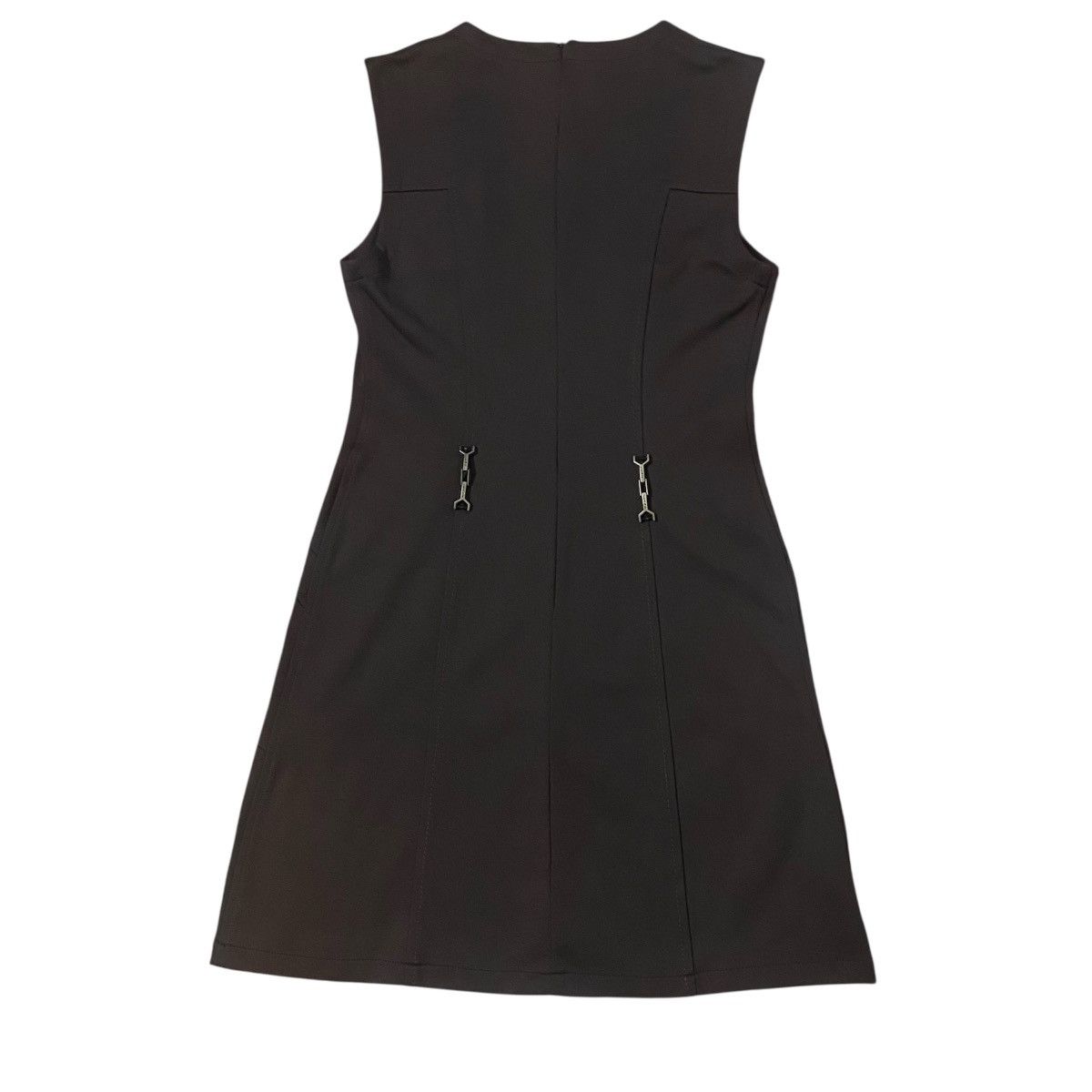 Fendi ‼️LAST DROP‼️Fendi Jeans Brown Sleeveless Dress Minimalist Size S / US 4 / IT 40 - 8 Thumbnail