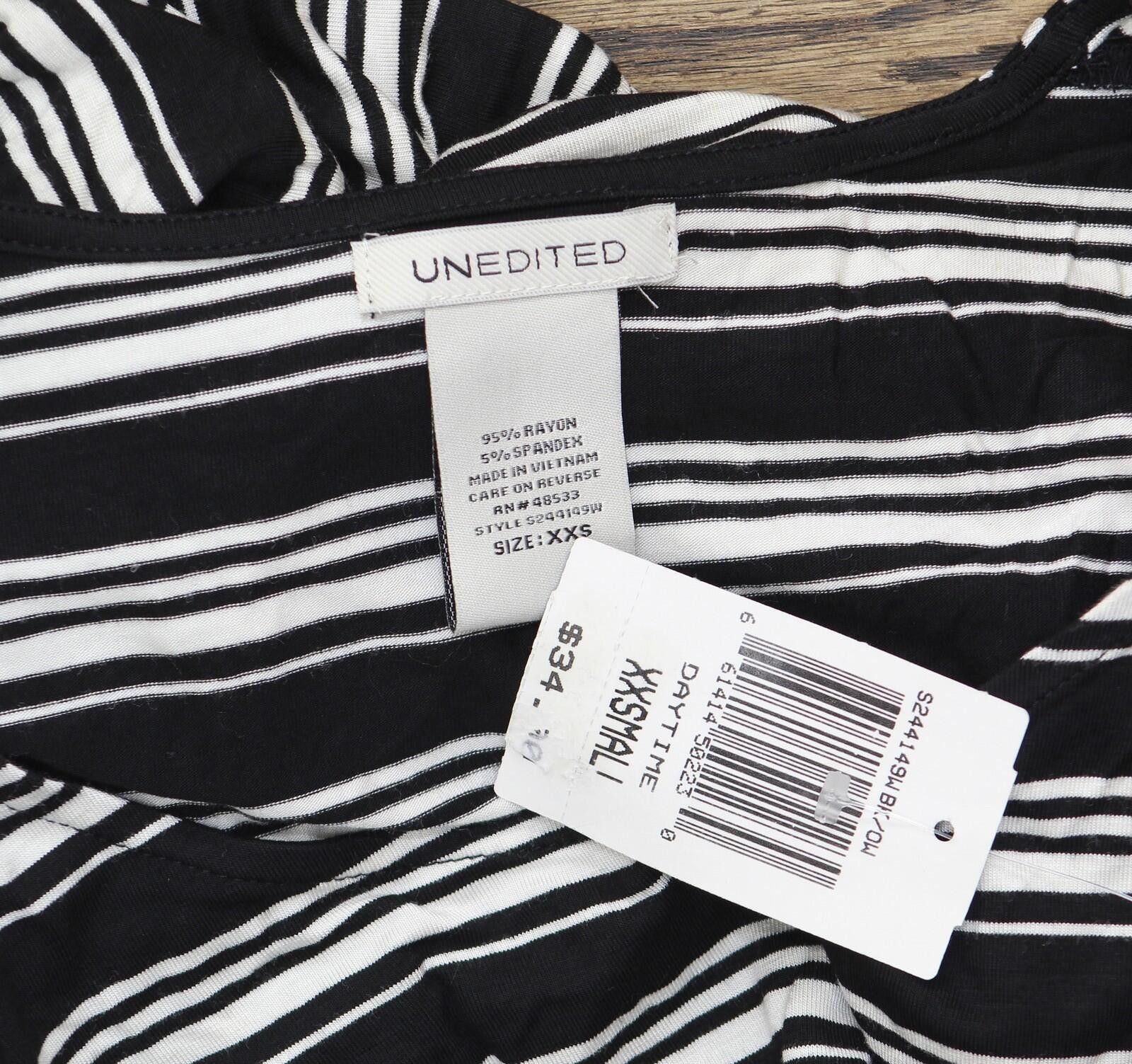 Other Nwt Unedited By Teeze Me A-line Dress Black / White Xxs Size XXS / US 00 / IT 34 - 4 Thumbnail