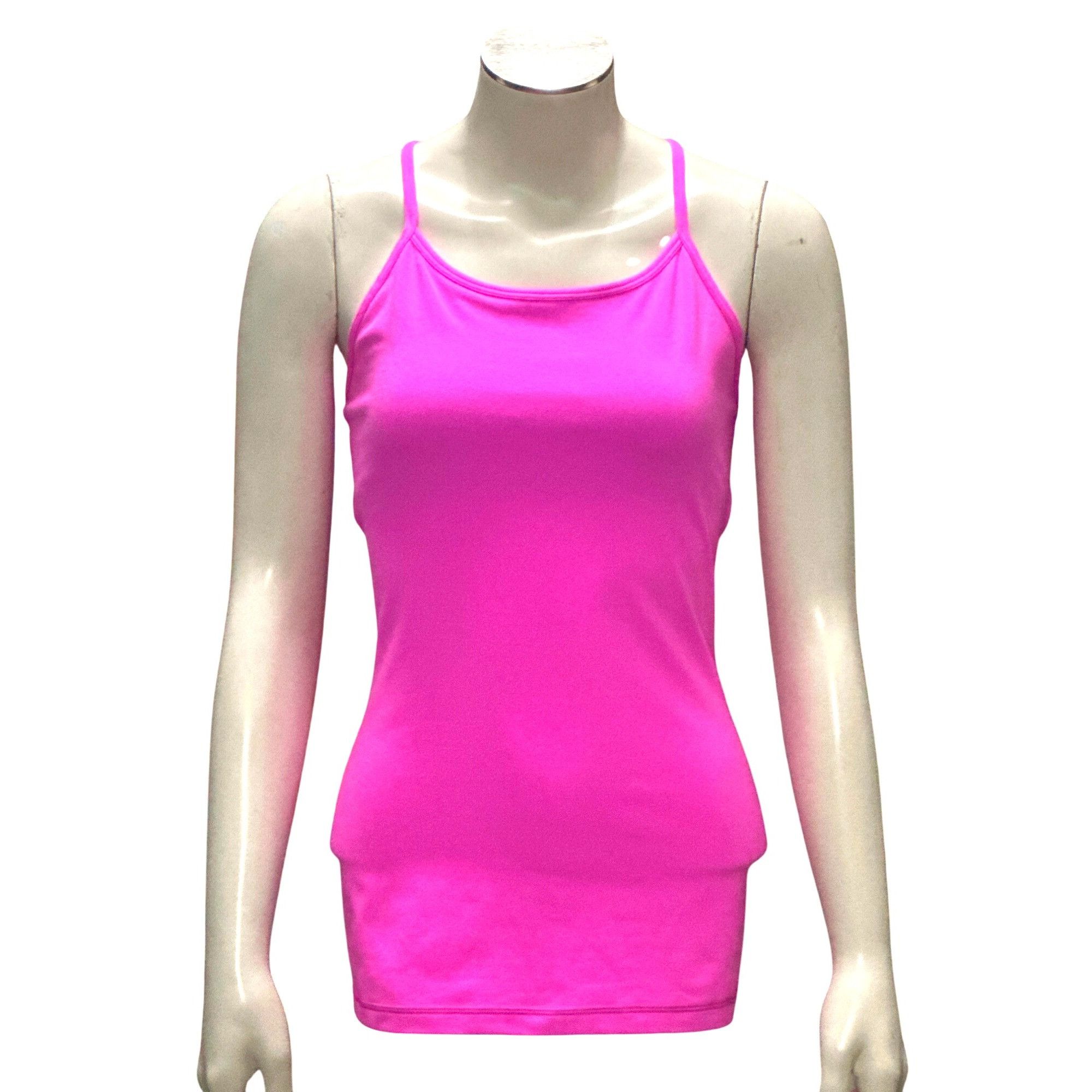 Lululemon Lululemon IVIVVA Athletica Pink Racerback Tank Top Polyester Size XS / US 0-2 / IT 36-38 - 1 Thumbnail