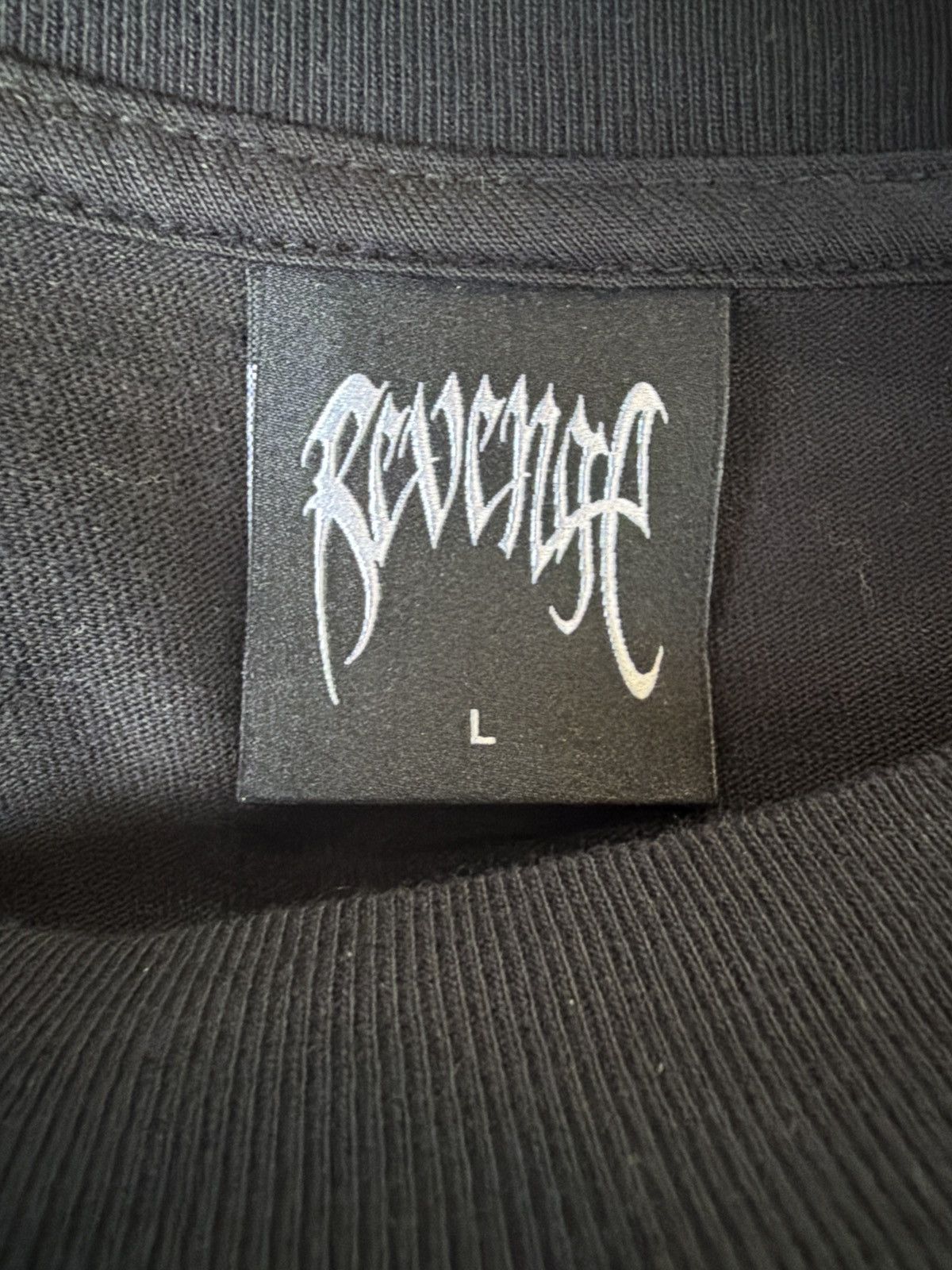 Revenge Revenge Black and Yellow Tee Size US L / EU 52-54 / 3 - 5 Thumbnail