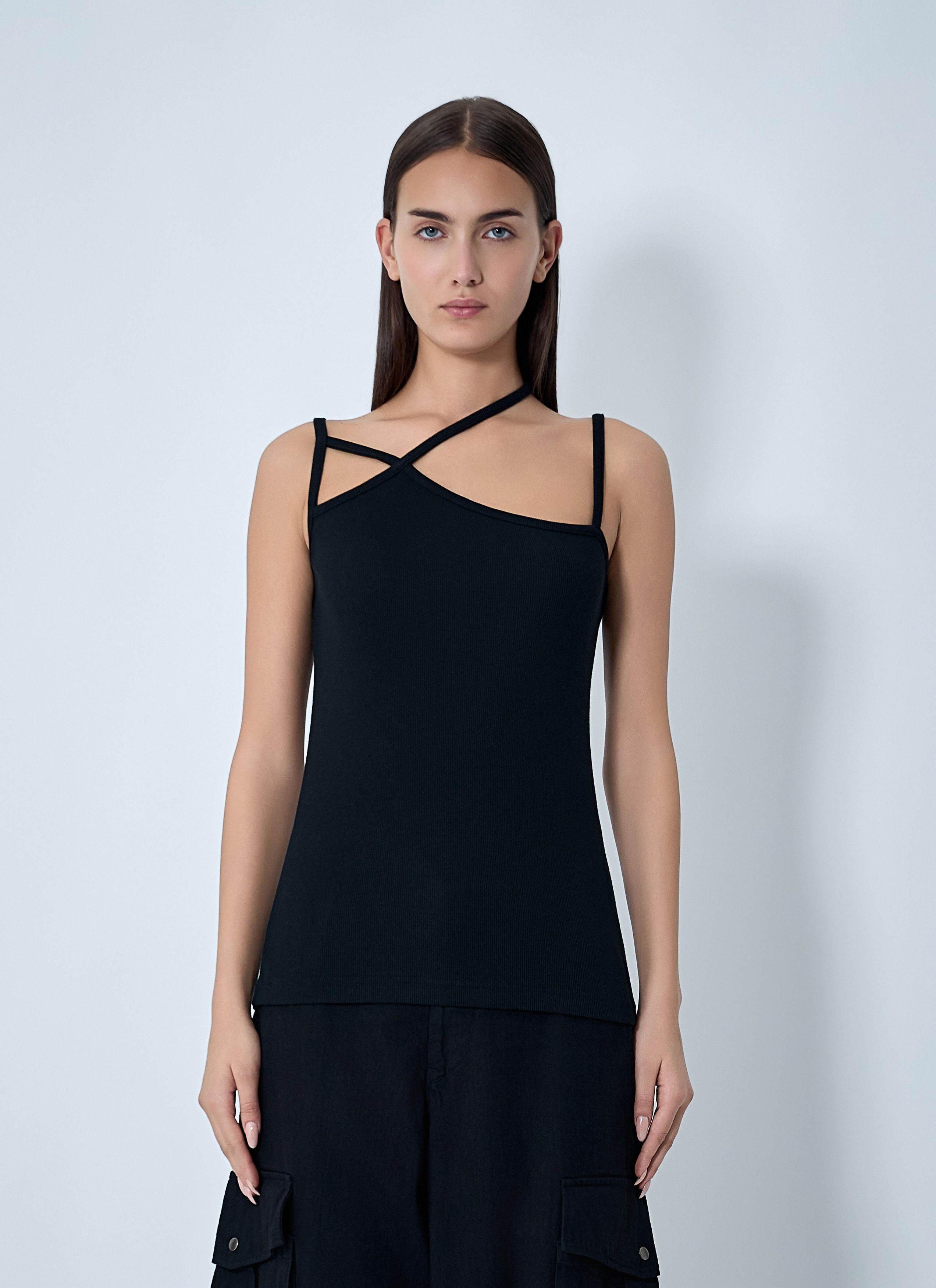 Yohji Yamamoto String Detail Camisole Size M / US 6-8 / IT 42-44 - 1 Thumbnail