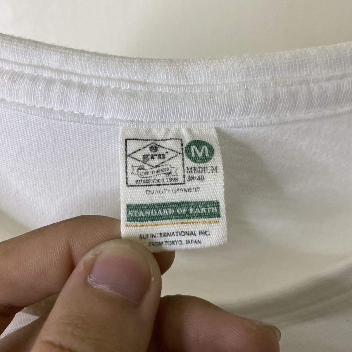 GRN GRN Tokyo White Graphic T Shirt Size US M / EU 48-50 / 2 - 3 Thumbnail