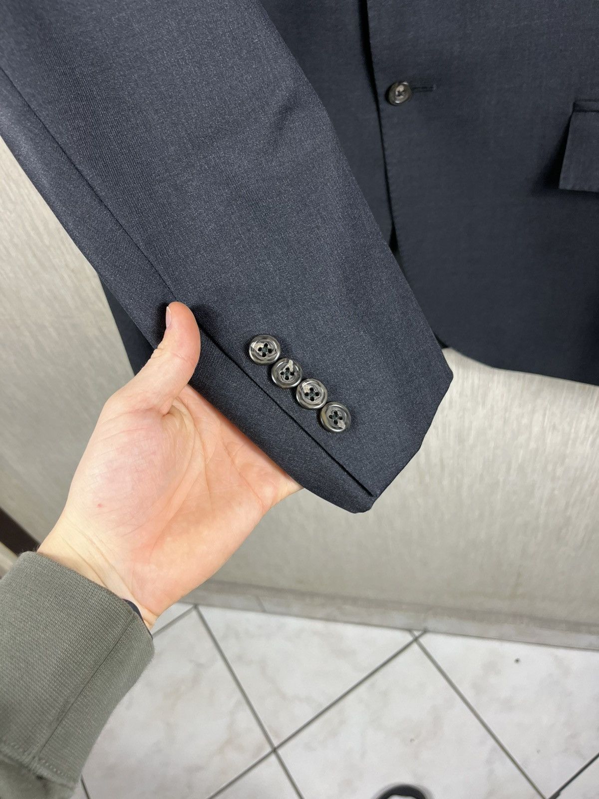 Polo Ralph Lauren × Ralph Lauren × Vintage Vintage Polo by Ralph Lauren extrafine wool blazer jacket Size 54L - 11 Thumbnail