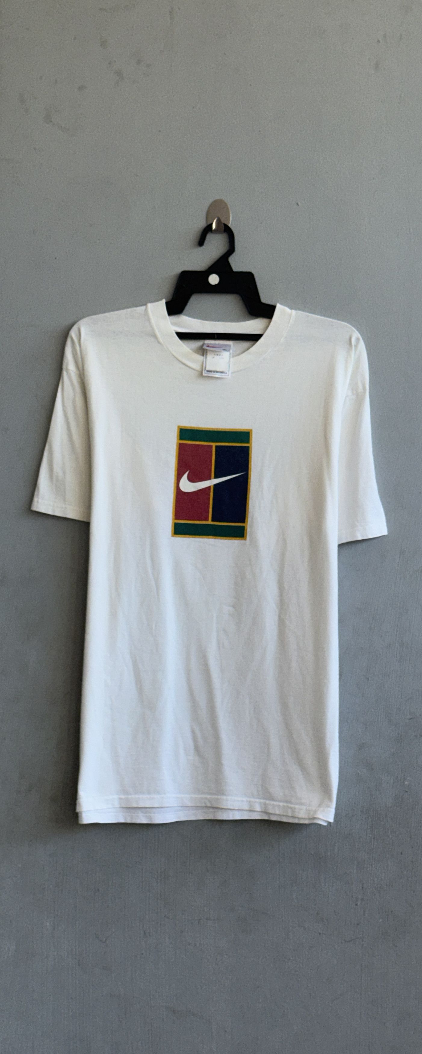 Nike Nike Tennis Court Vintage T-Shirt Size US XL / EU 56 / 4 - 1 Thumbnail