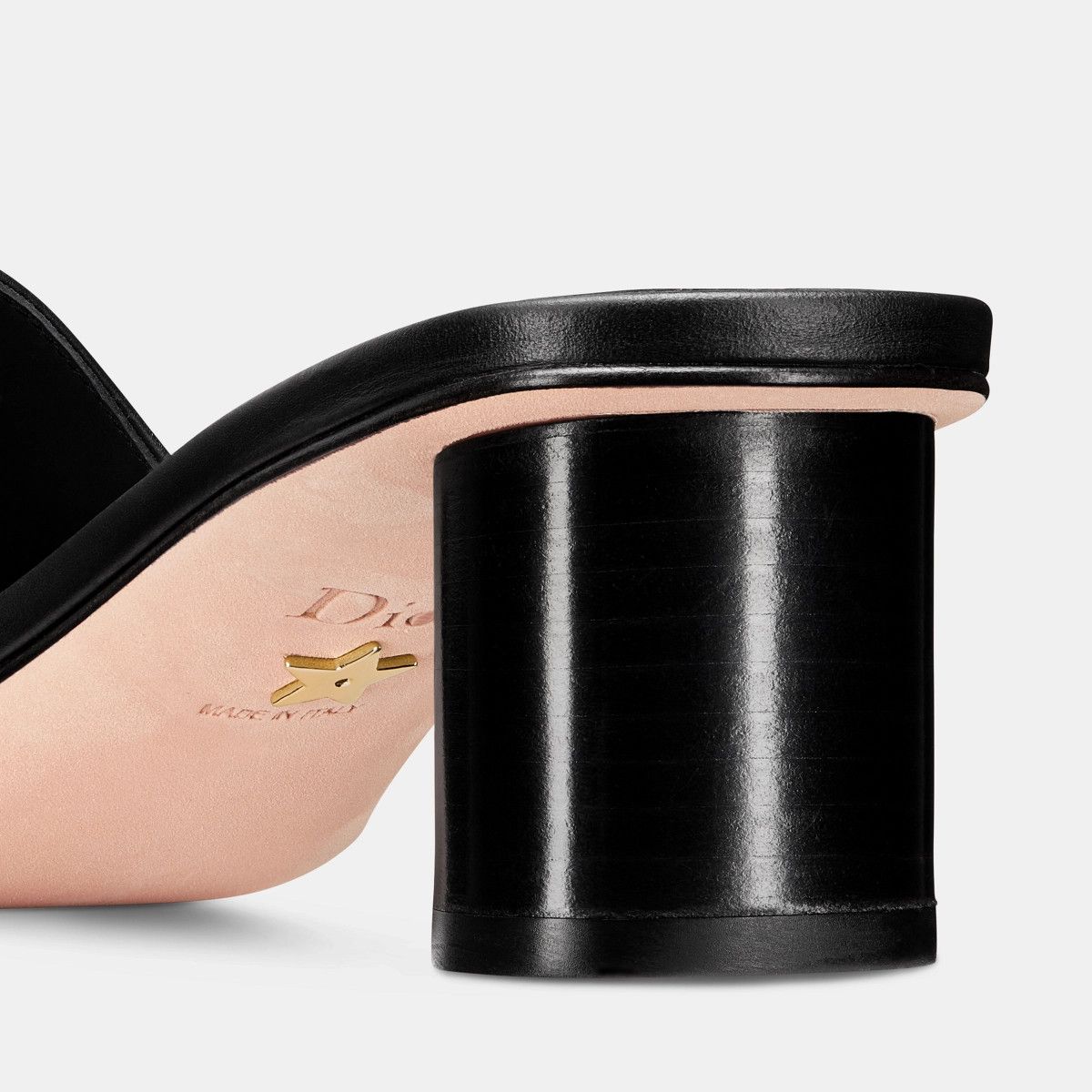 Dior o1bcso1str0225 Heeled Slide in Black Size US 6 / IT 36 - 5 Thumbnail