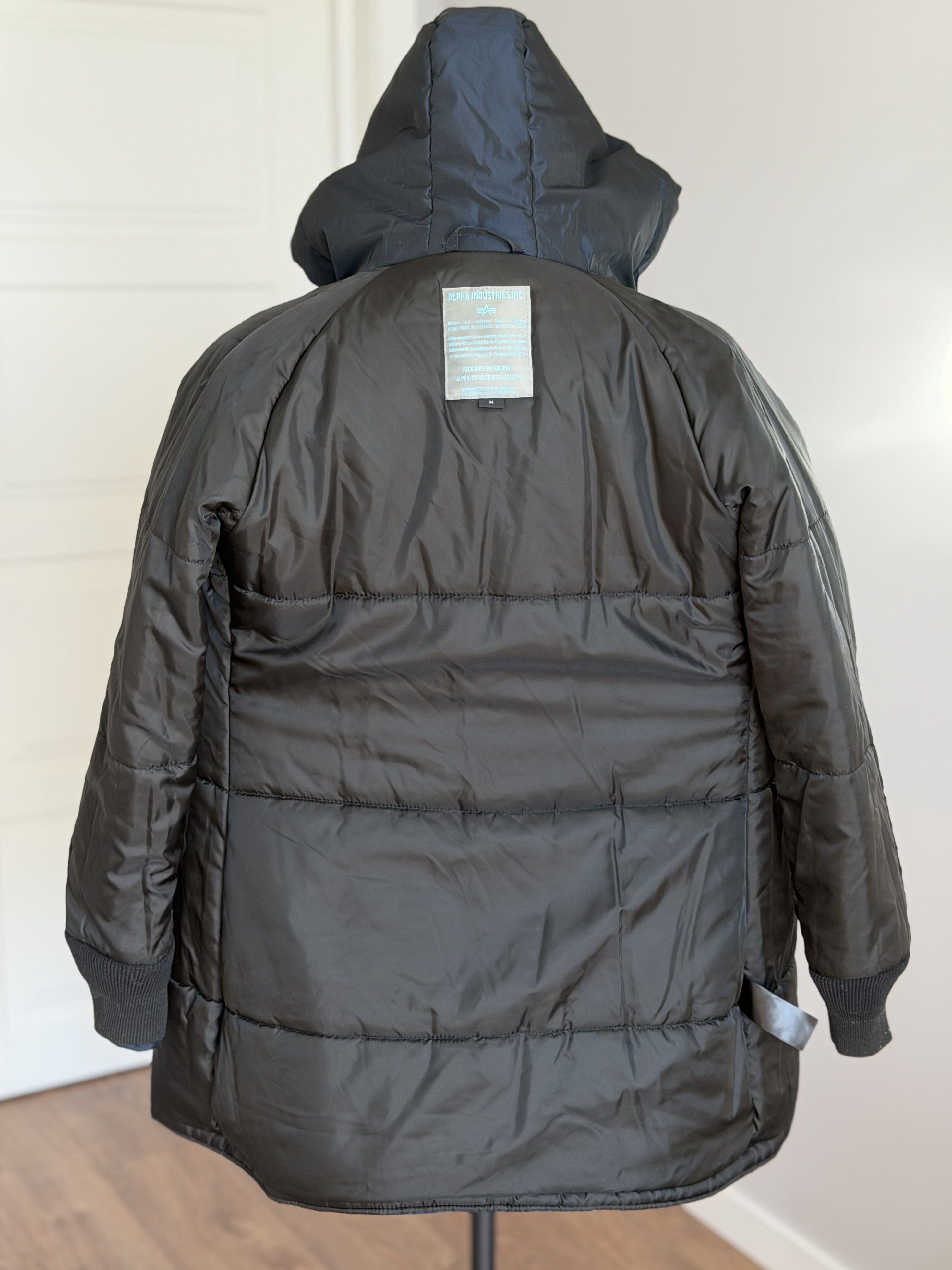 Alpha Industries ALPHA INDUSTRIES Extreme Parka Exparka Rep Blue Coat Jacket Size M / US 6-8 / IT 42-44 - 13 Thumbnail