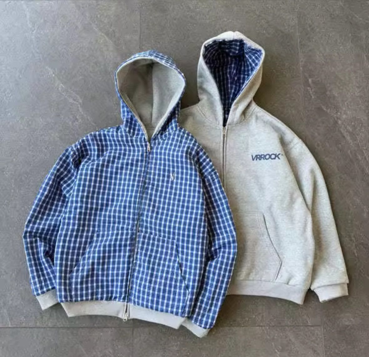 Other Double Sided Harajuku Minimalist Korean Style Cardigan Size US XL / EU 56 / 4 - 1 Thumbnail